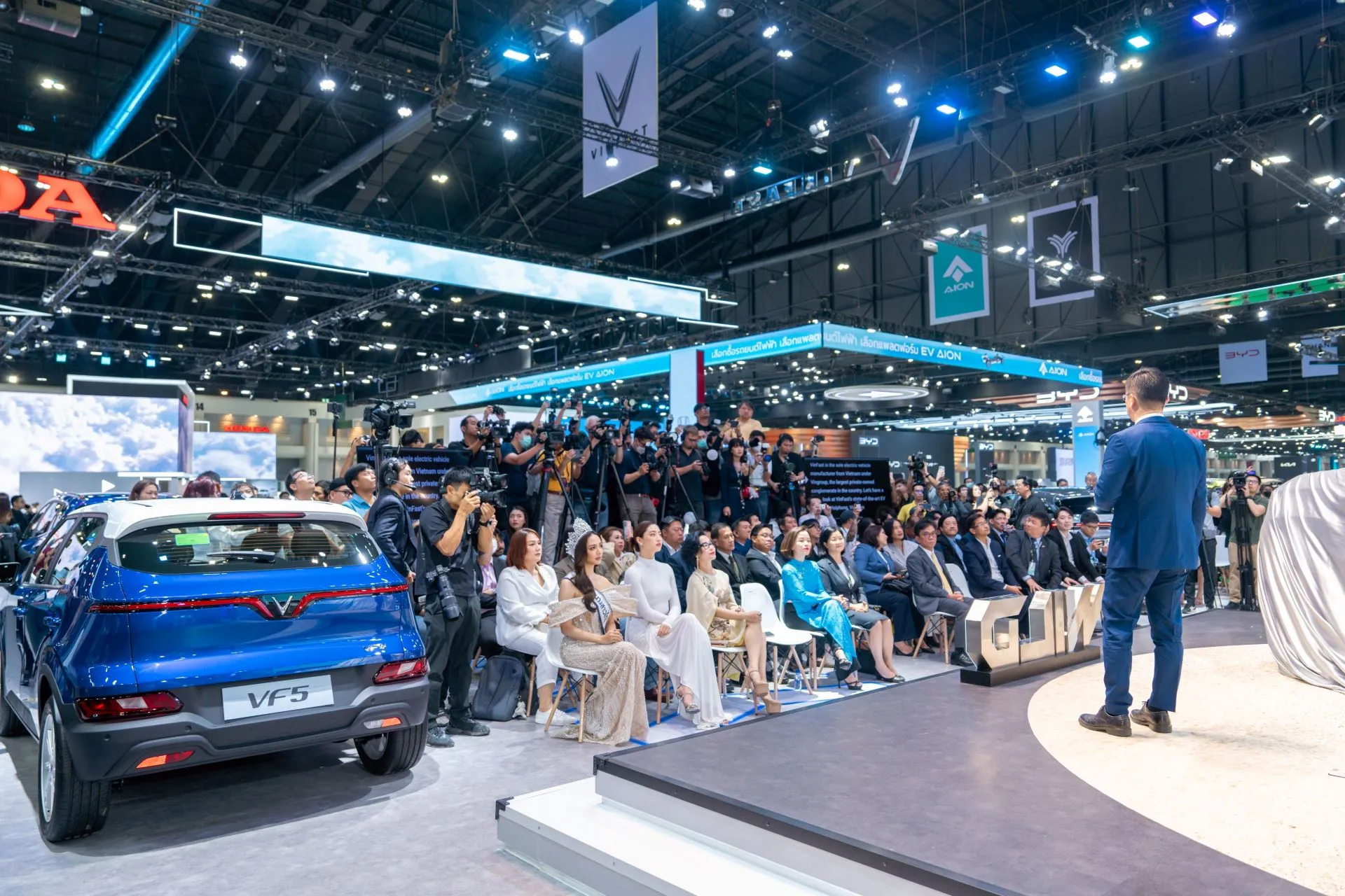 VinFast chinh phục thị trường xe điện Thái Lan với dải sản phẩm đa dạng