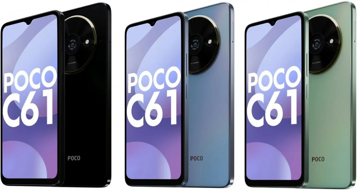POCO C61 sẽ được ra mắt vào ngày 26/3