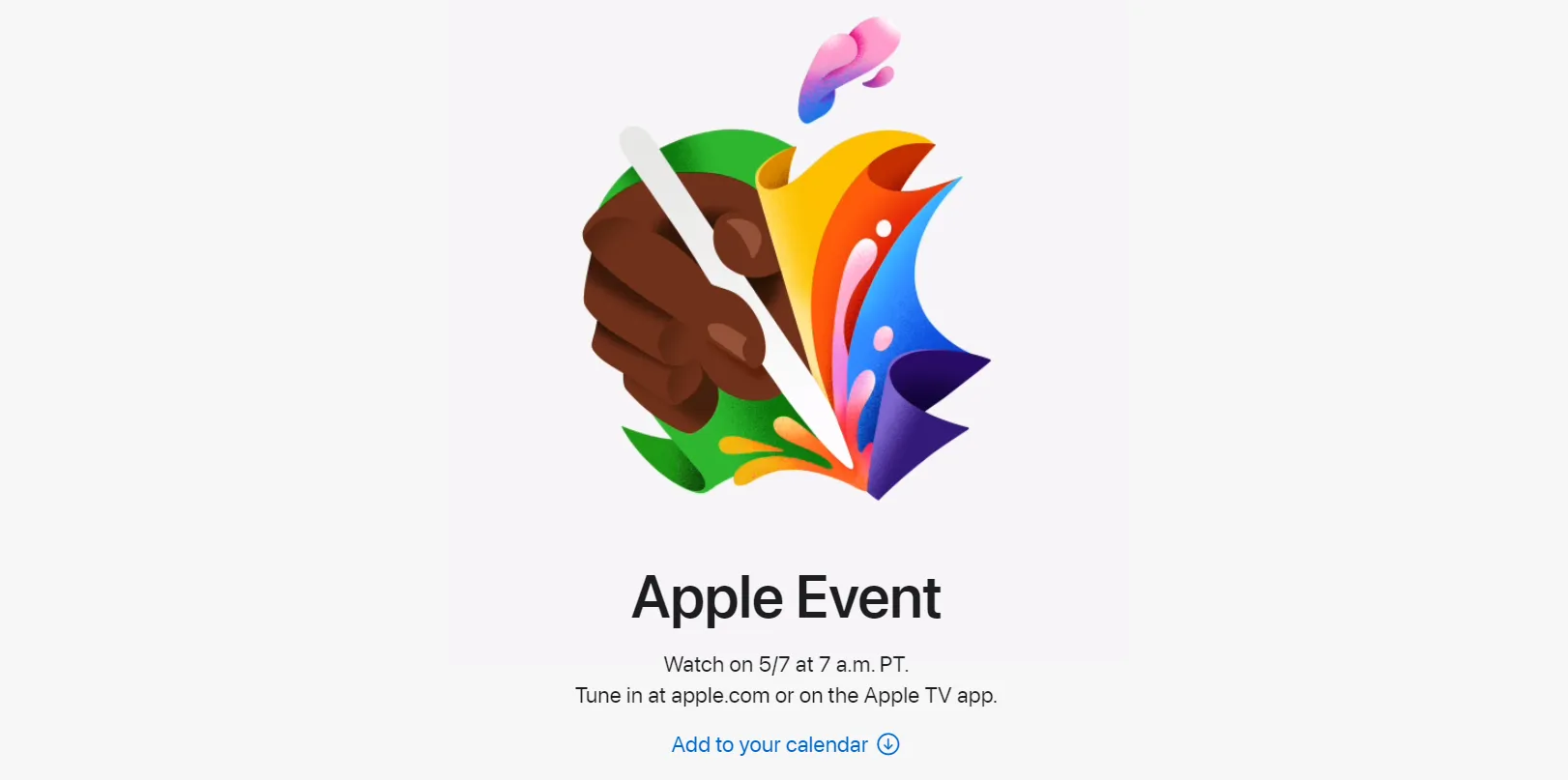 Apple tổ chức sự kiện Let Loose vào 7/5 ra mắt iPad mới