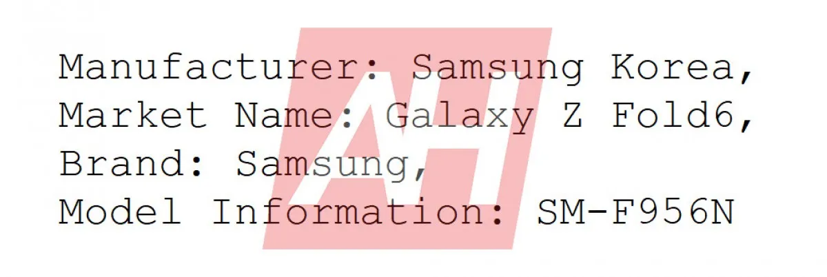 Samsung Galaxy Z Fold6 Ultra chính thức lộ diện qua số model bị rò rỉ