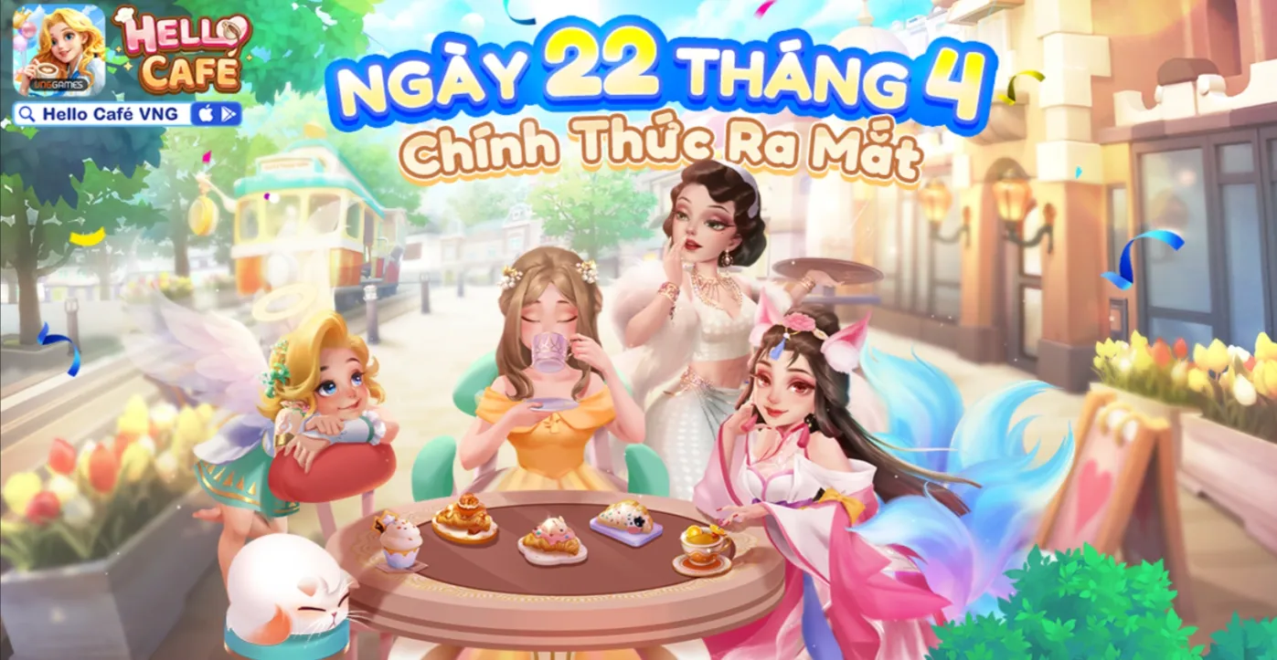 “Đỉnh lưu” Đông Nam Á – Hello Café đã đến Việt Nam, bạn chơi game này chưa?