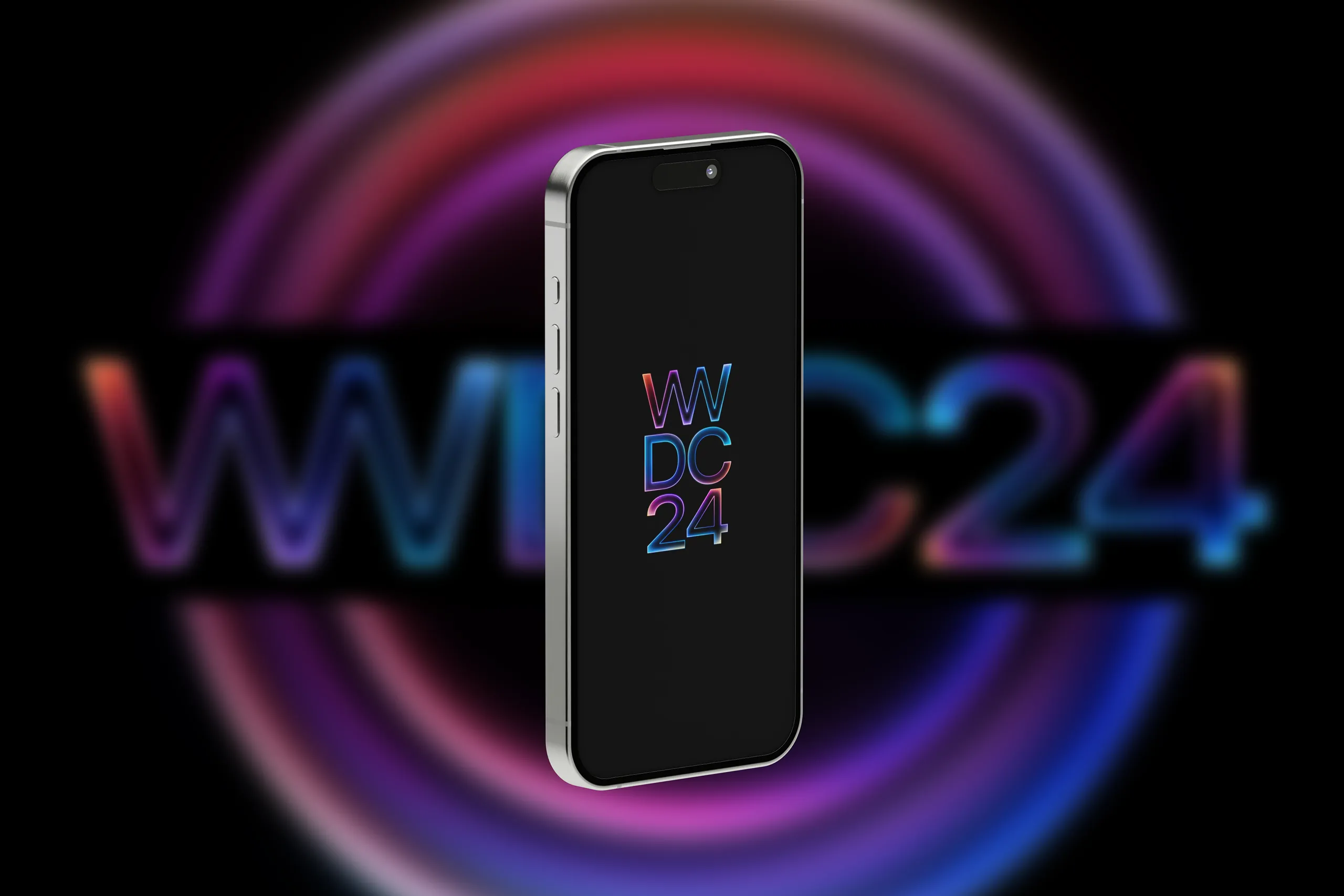 Hình nền iPhone đẹp và chất lượng cao chủ đề sự kiện WWDC 2024