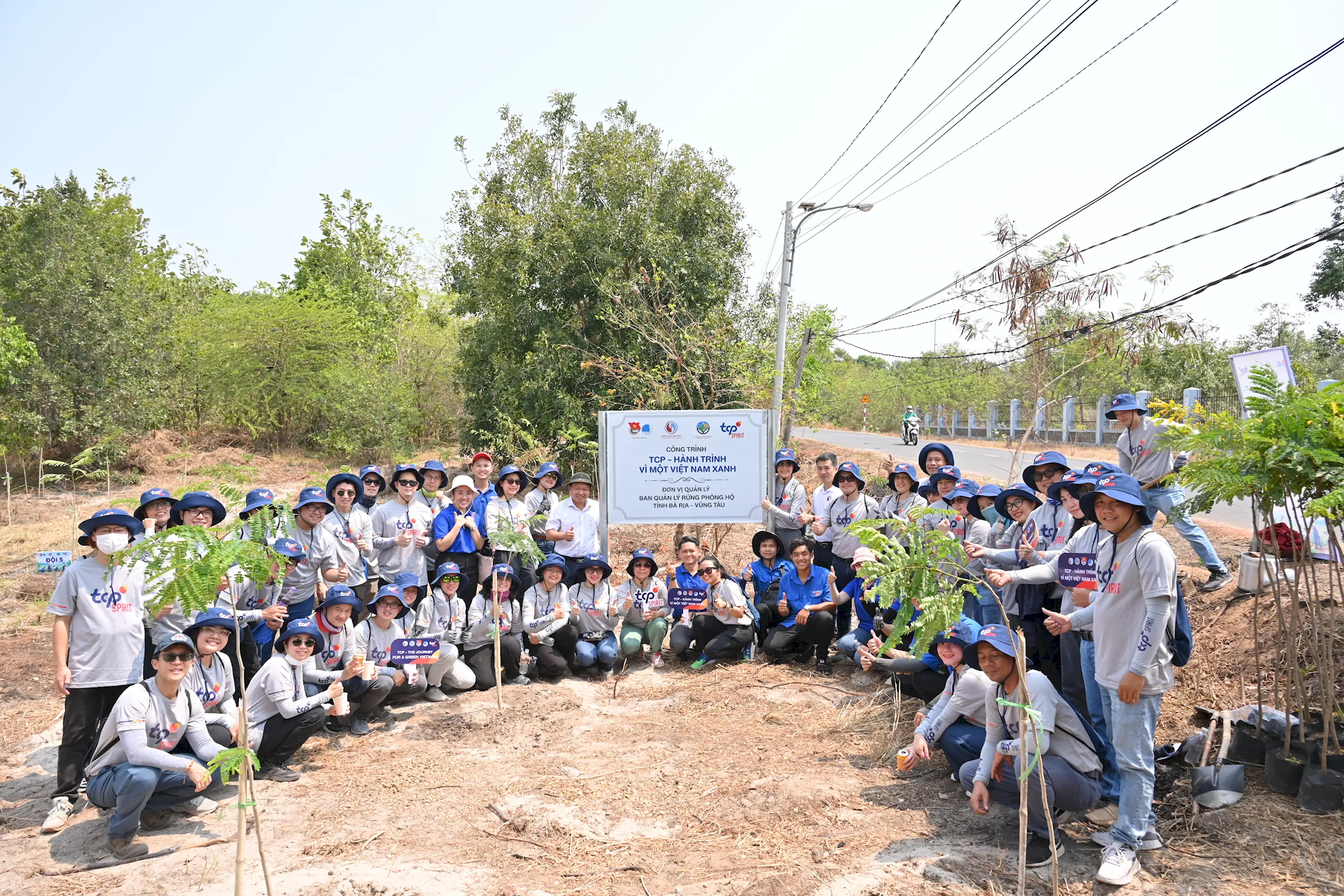 Khởi động chương trình “TCP – Hành trình vì một Việt Nam xanh” chung sức trồng 2,700 cây xanh tại tỉnh Bà Rịa - Vũng Tàu