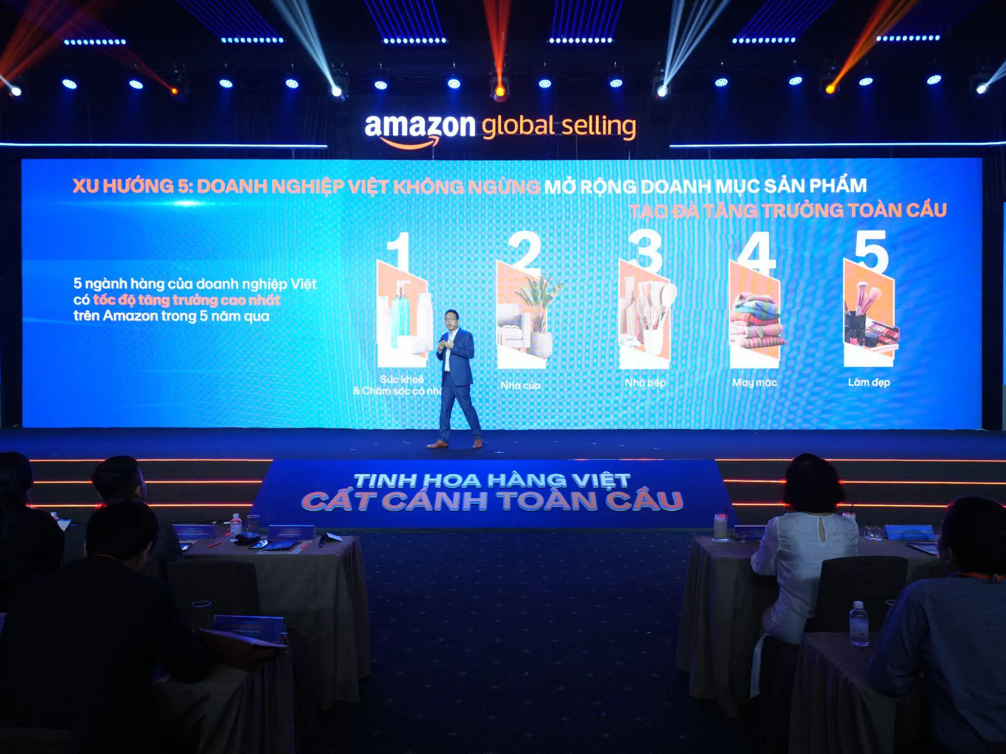 Amazon Global Selling công bố top ngành hàng Made-in-Vietnam xuất khẩu trực tuyến tăng trưởng cao nhất