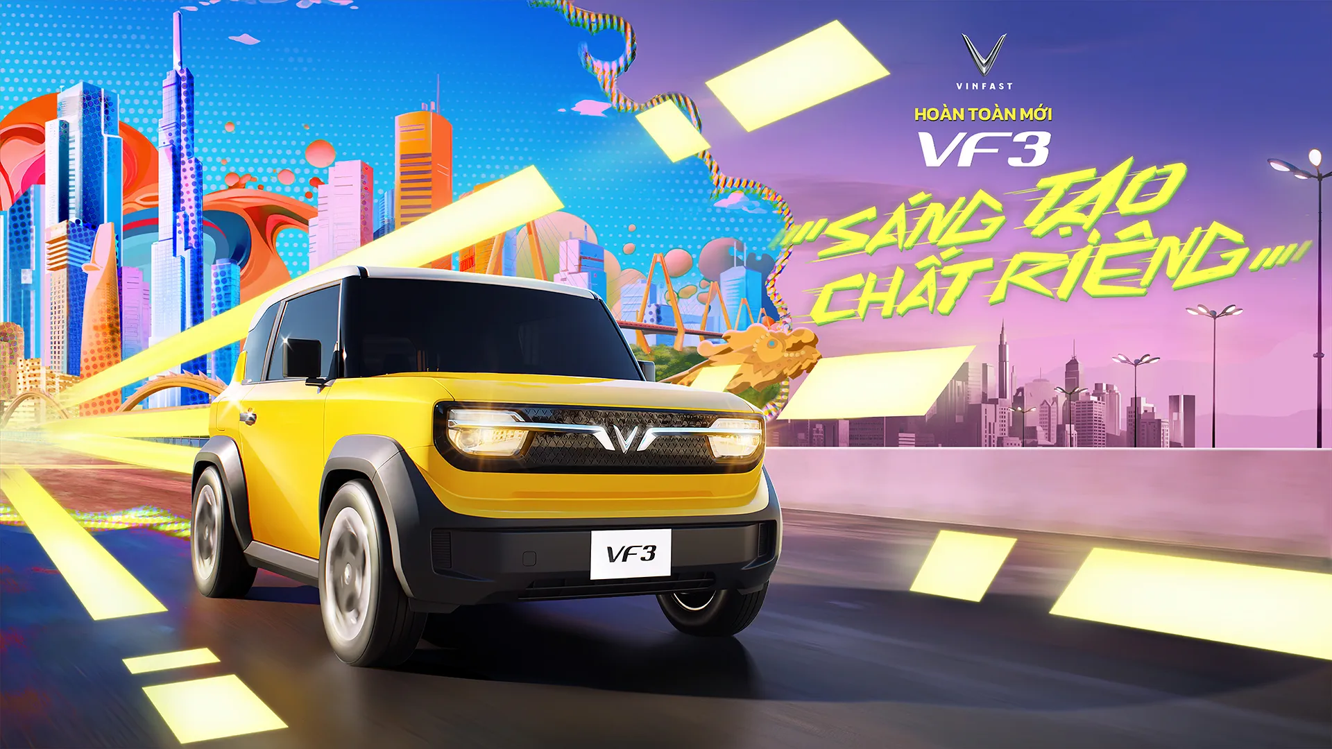 VinFast VF 3 ra mắt với giá chỉ từ 235 triệu đồng, bứt phá phân khúc xe điện mini