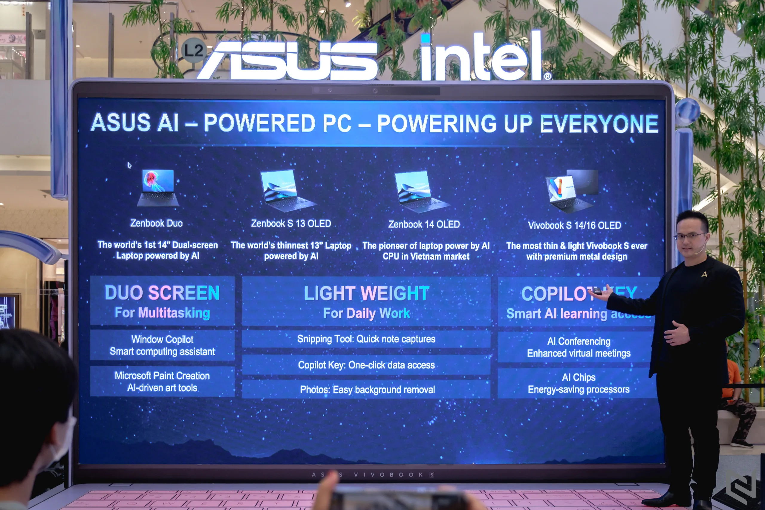 ASUS khởi động triễn lãm công nghệ “Kiến tạo sức mạnh từ chip AI"