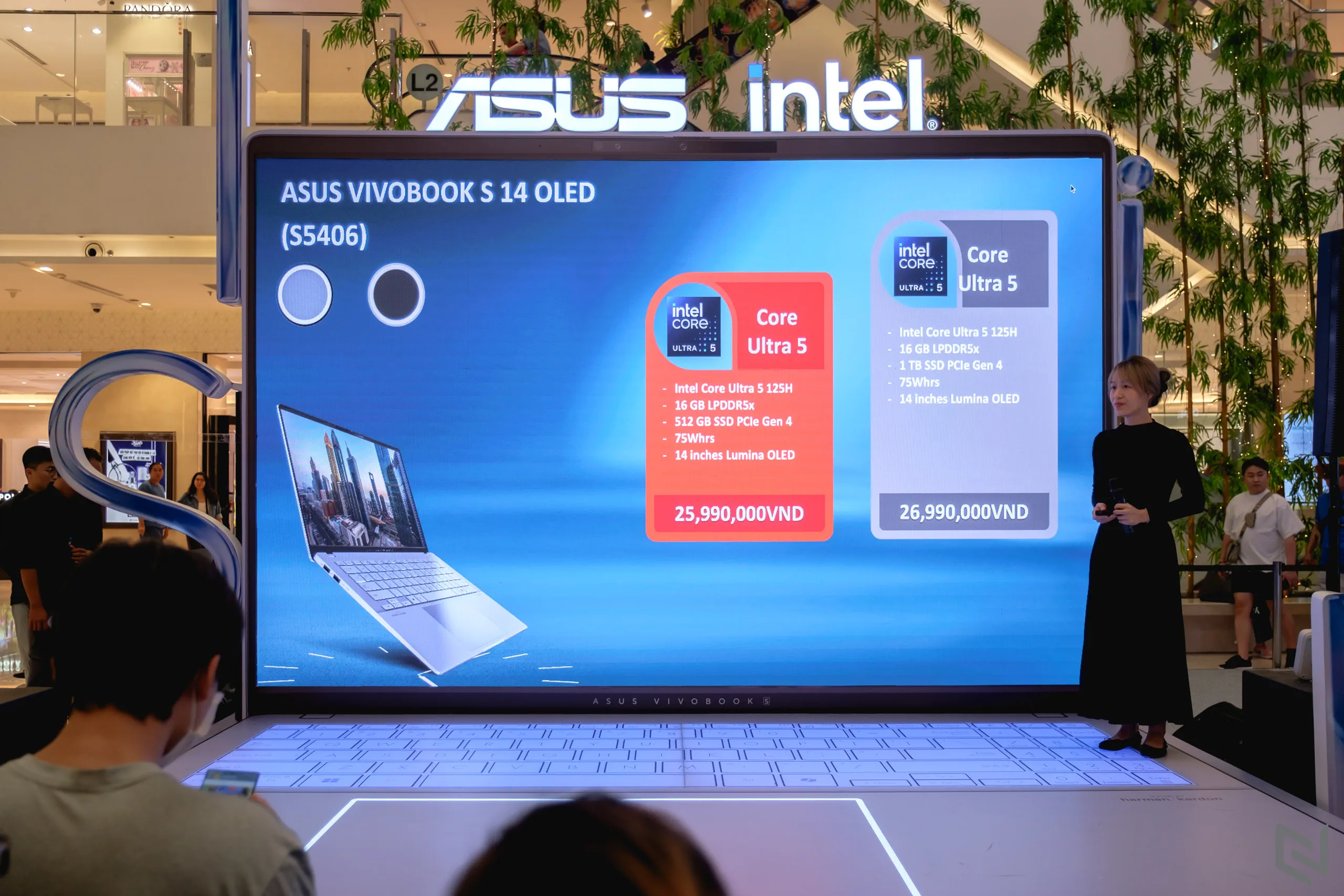 Vivobook S 14/16 OLED: Nâng tầm trải nghiệm di động với màn hình OLED, chip AI