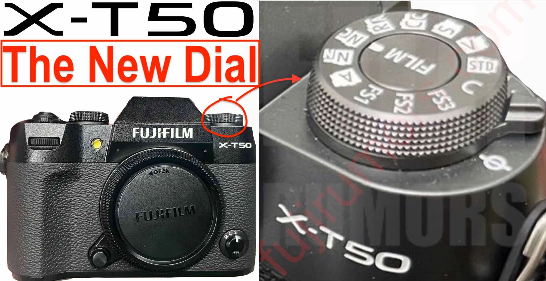 Fujifilm tung teaser hé lộ vòng chọn giả lập màu của máy ảnh X-T50 mới