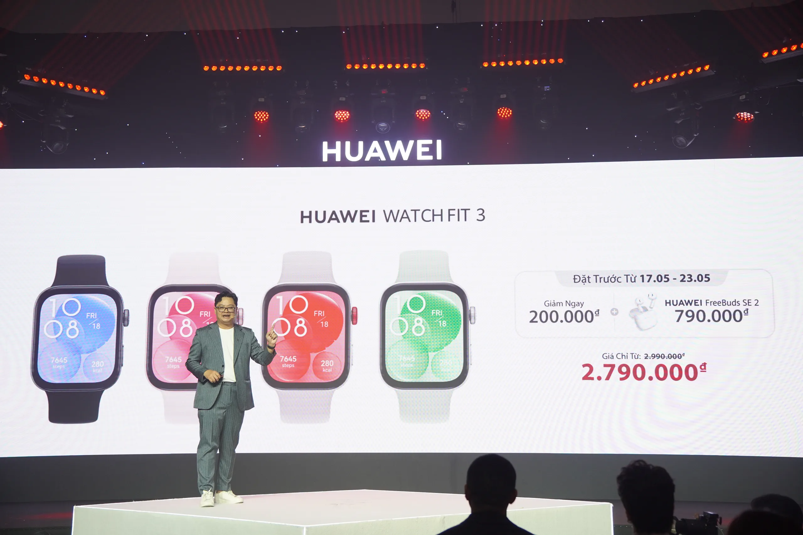 Huawei Watch Fit 3 ra mắt: Thiết kế thời trang, tính năng mạnh mẽ, giá thành hợp lý