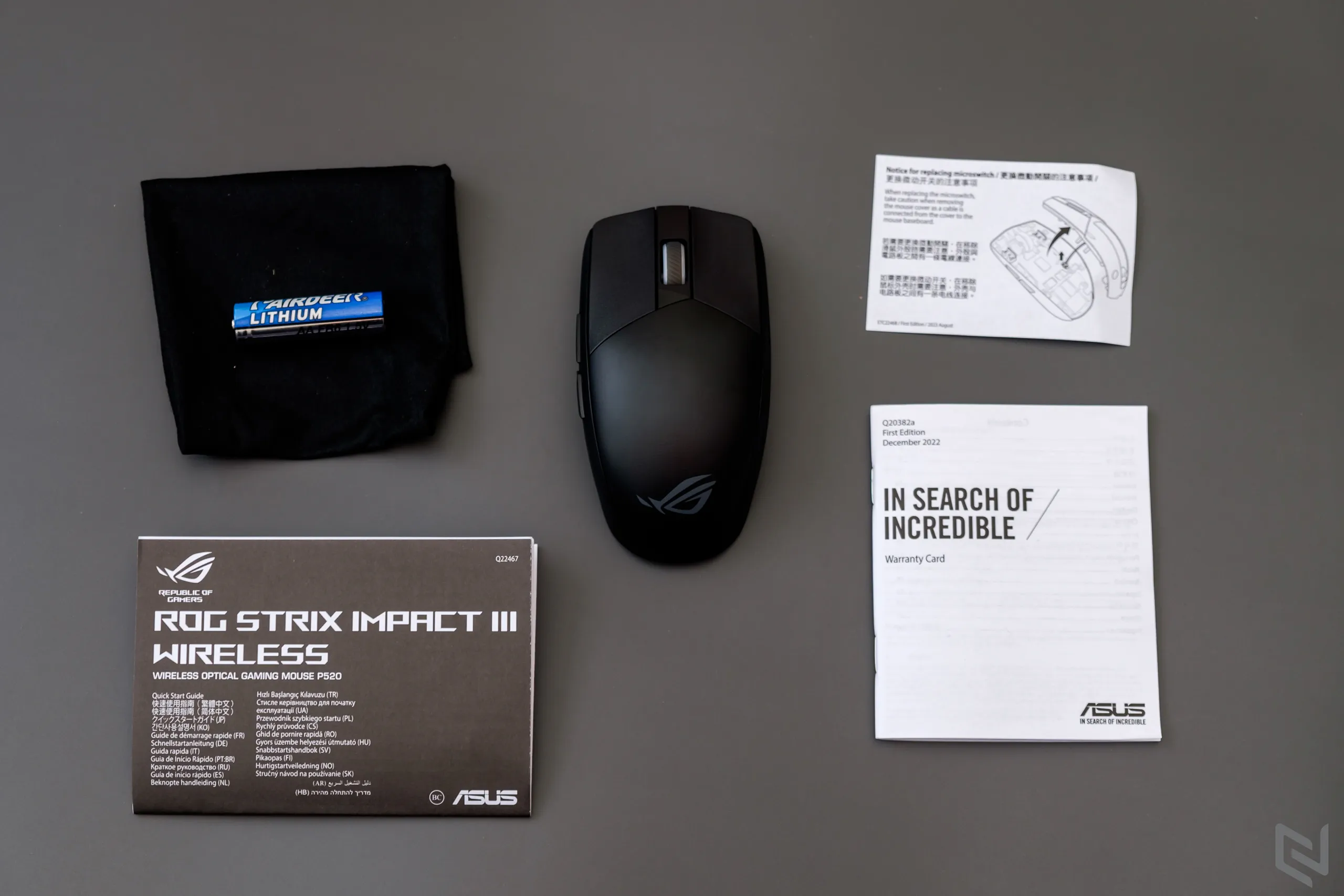 Đánh giá ASUS ROG Strix Impact 3 Wireless: Chuột xịn giá mềm phù hợp với mọi người dùng