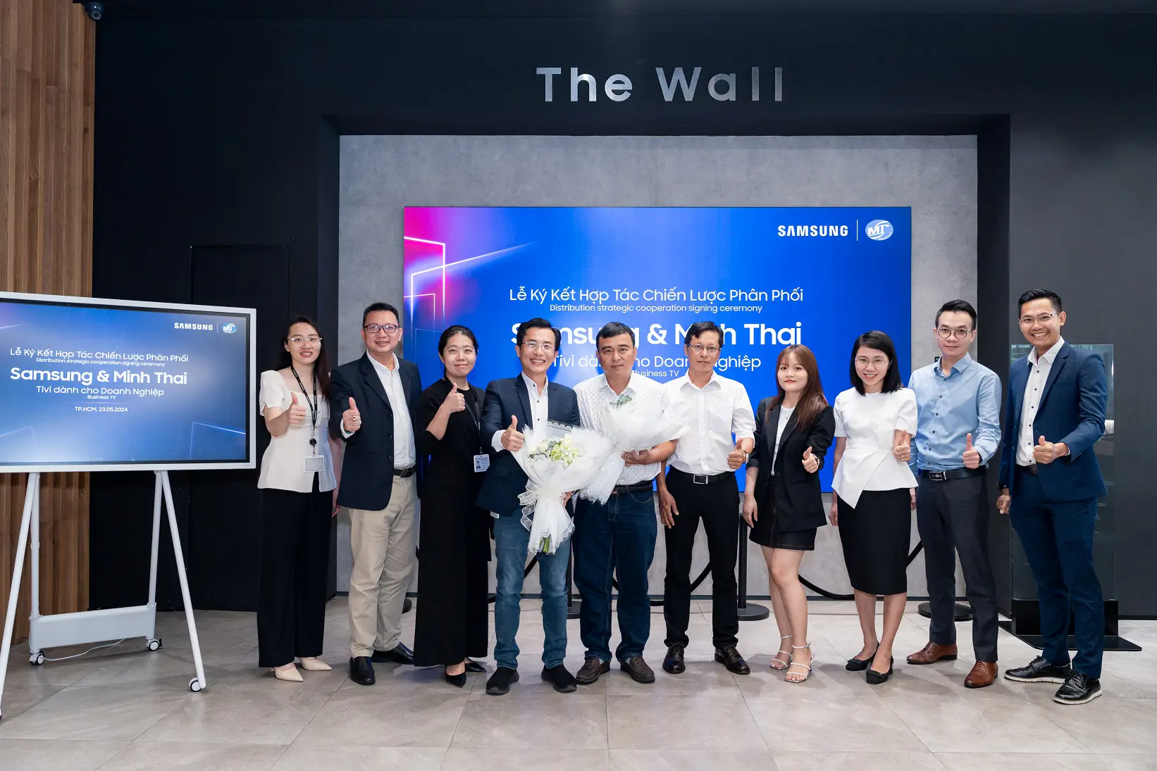 Samsung hợp tác cùng Minh Thái nhằm phân phối dòng sản phẩm màn hình TV dành cho doanh nghiệp tại Việt Nam