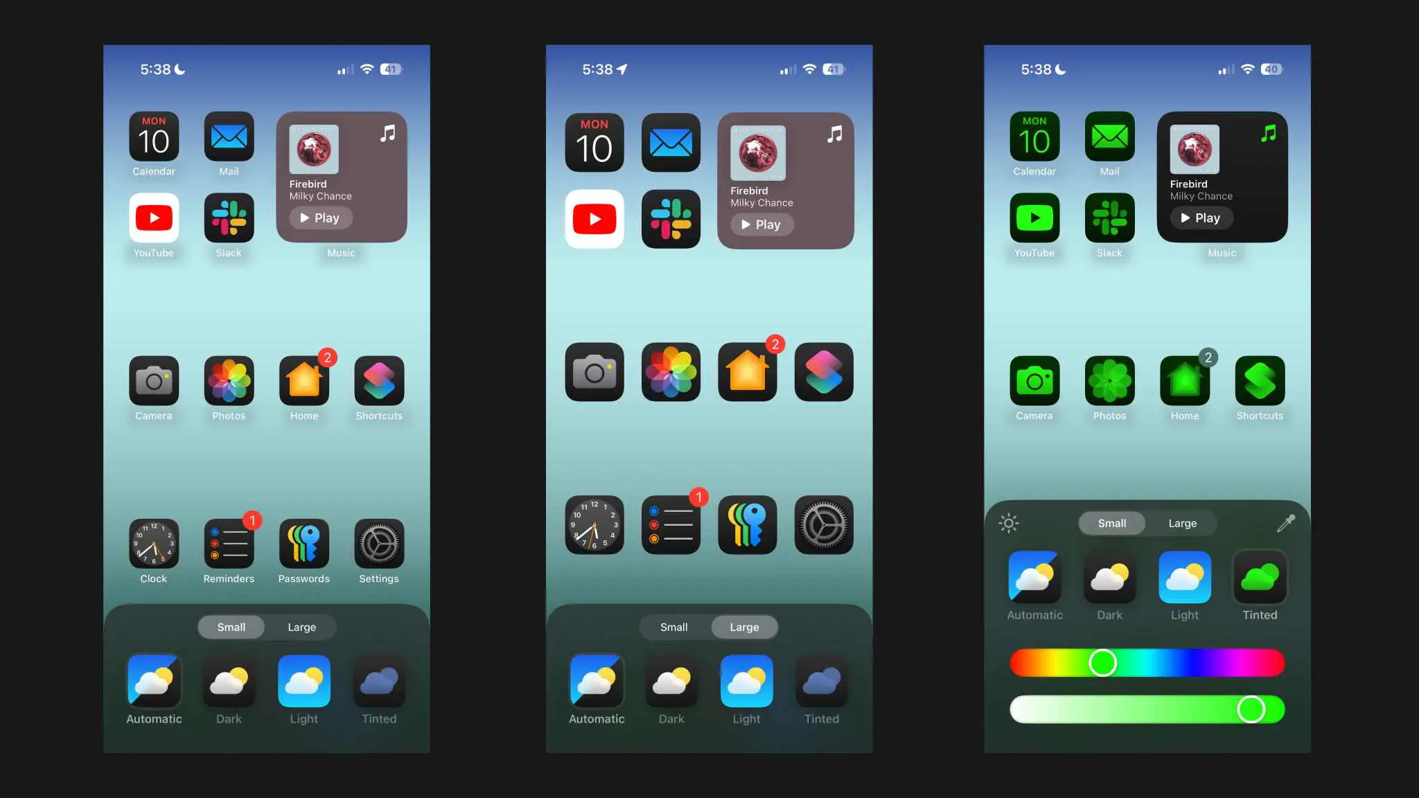 Hướng dẫn thay đổi màu và chữ của ứng dụng trong iOS 18