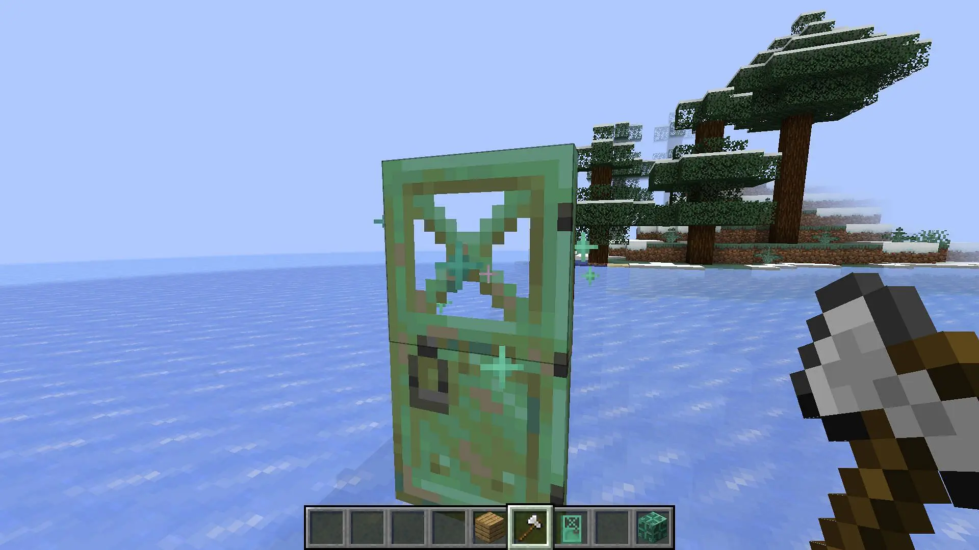 Mách bạn cách đổi màu cửa đồng trong Minecraft