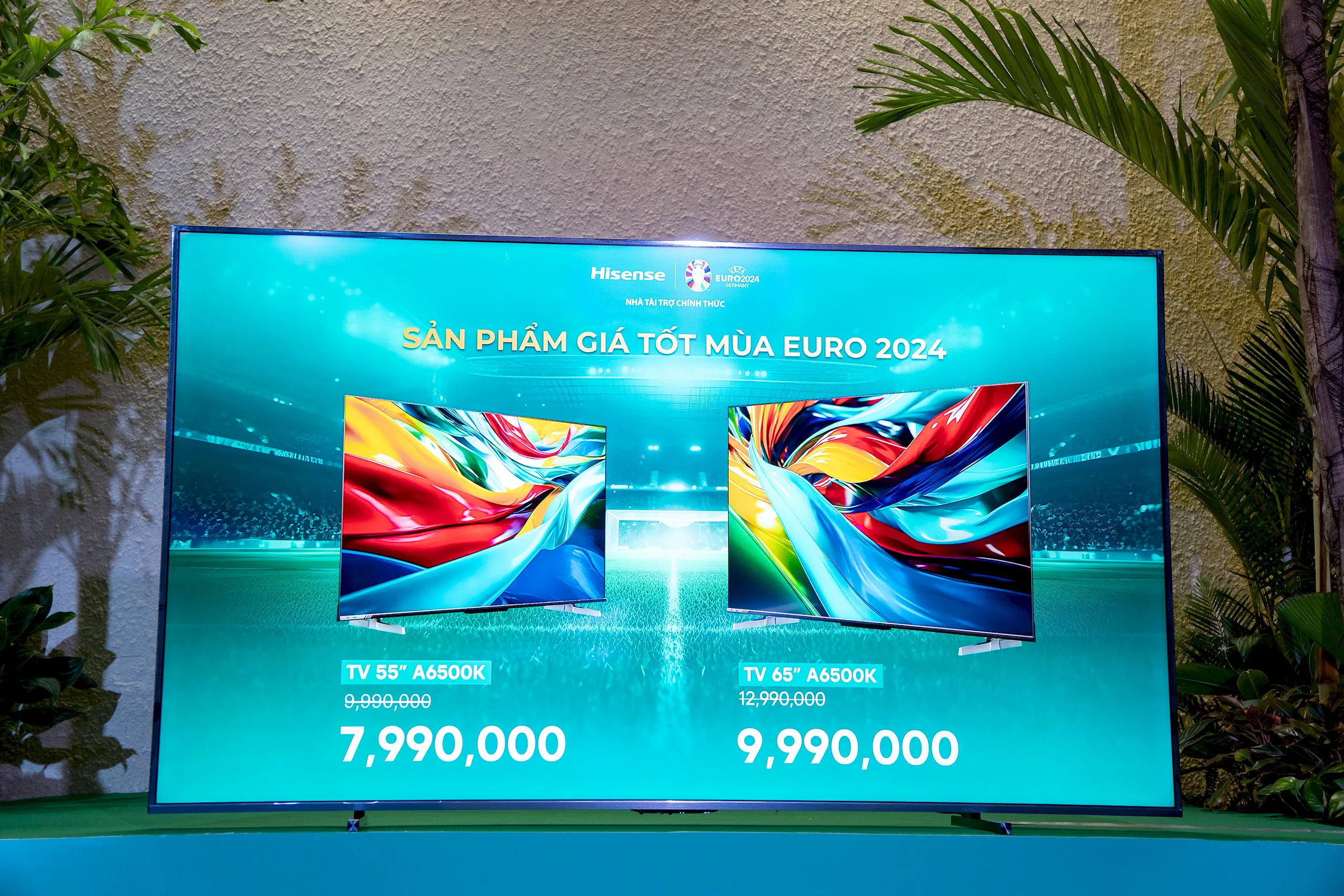 Hisense chào đón UEFA EURO 2024 với chiến dịch "Dẫn đầu công nghệ, bùng nổ EURO", hợp tác với Viettel trở thành nhà tài trợ phát sóng chính thức cho giải đấu này