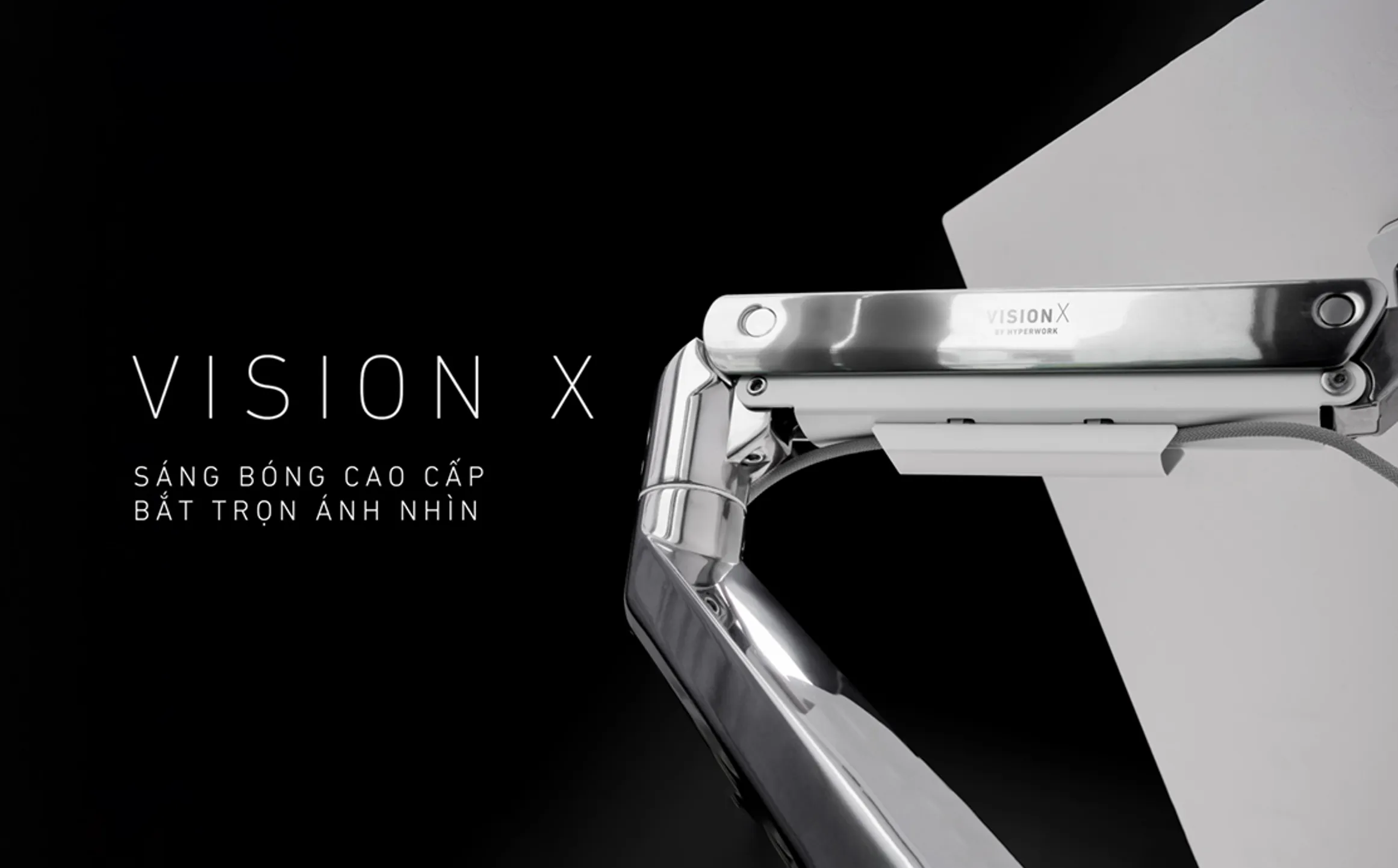 HyperWork ra mắt arm màn hình cao cấp – VisionX bắt trọn ánh nhìn