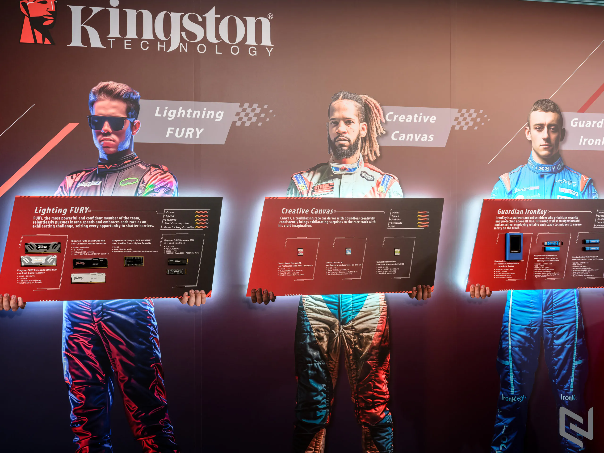 Kingston tham gia Computex 2024 với gian hàng trường đua đầy ấn tượng