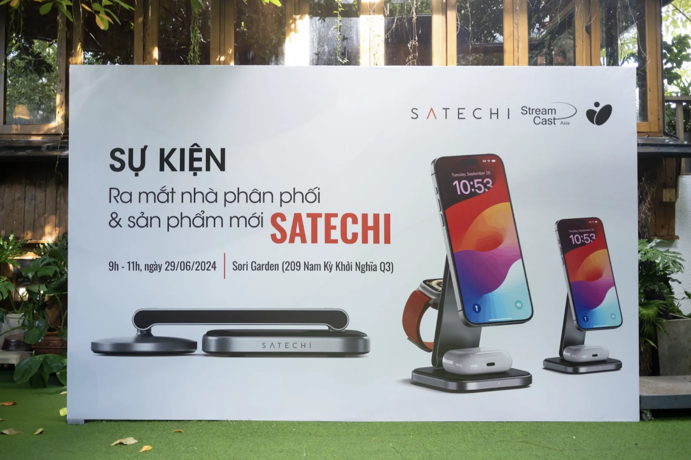 Streamcast Asia Vietnam là nhà phân phối chính thức thương hiệu Satechi tại Việt Nam