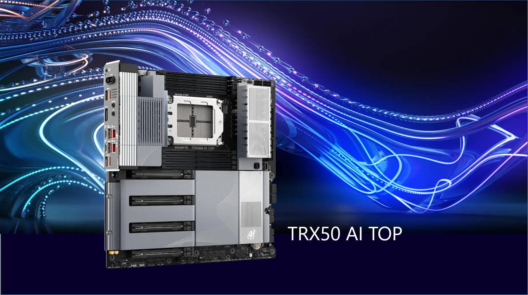 GIGABYTE trình làng dòng bo mạch chủ flagship TRX50 AI TOP đầu tiên trong dòng AI TOP