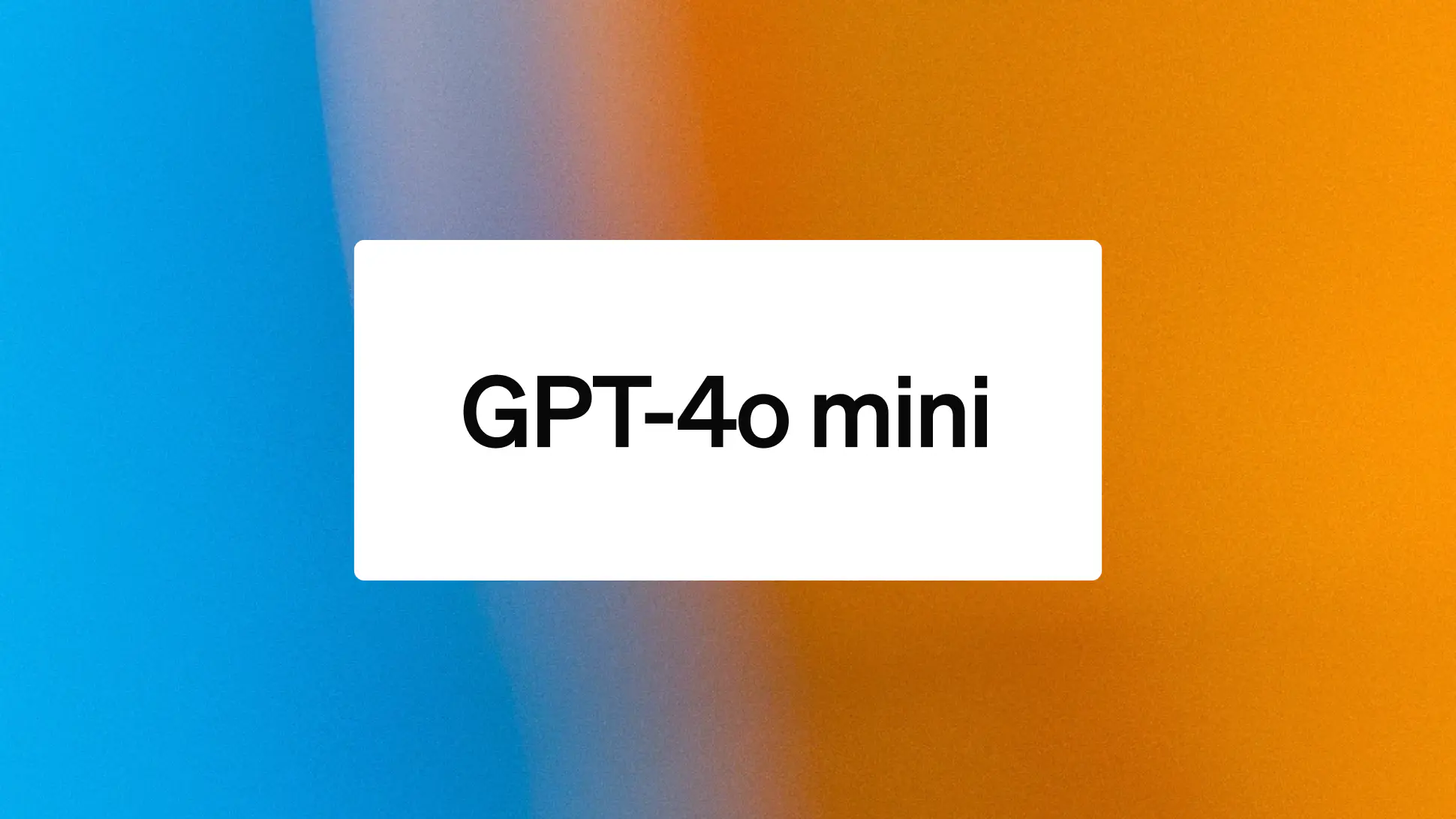 OpenAI ra mắt GPT-4o mini thay thế cho GPT-3.5 Turbo, người dùng có thể sử dụng miễn phí