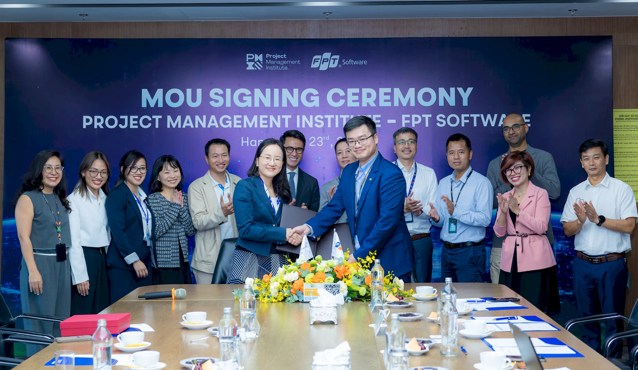 FPT Software ký kết hợp tác chiến lược với PMI để nâng cao chất lượng quản lý dự án