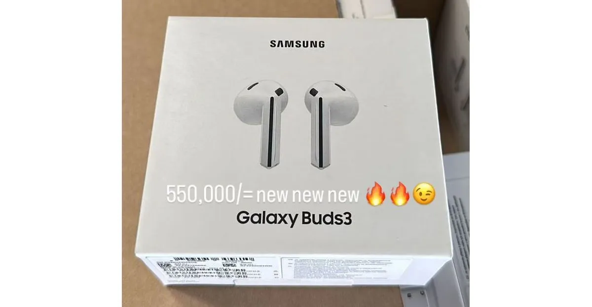 Lộ ảnh hộp của tai nghe Galaxy Buds3 trước thềm ra mắt