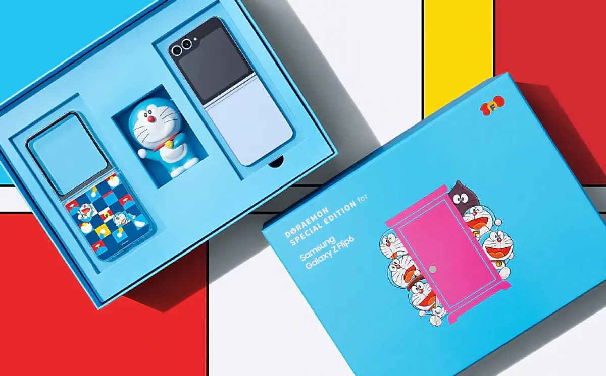 Samsung giới thiệu Galaxy Z Flip6 phiên bản đặc biệt Doraemon