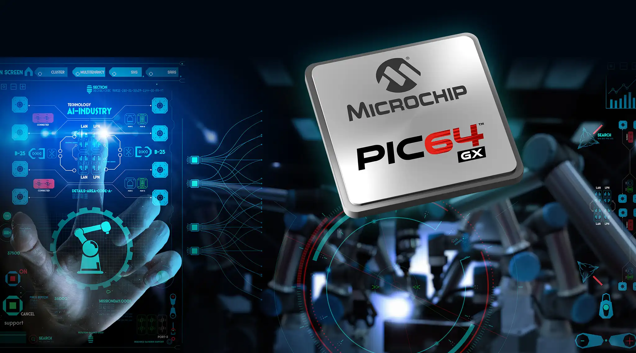 Microchip Technology mở rộng danh mục sản phẩm vi xử lý để bao gồm cả  bộ vi xử lý 64-bit đa lõi