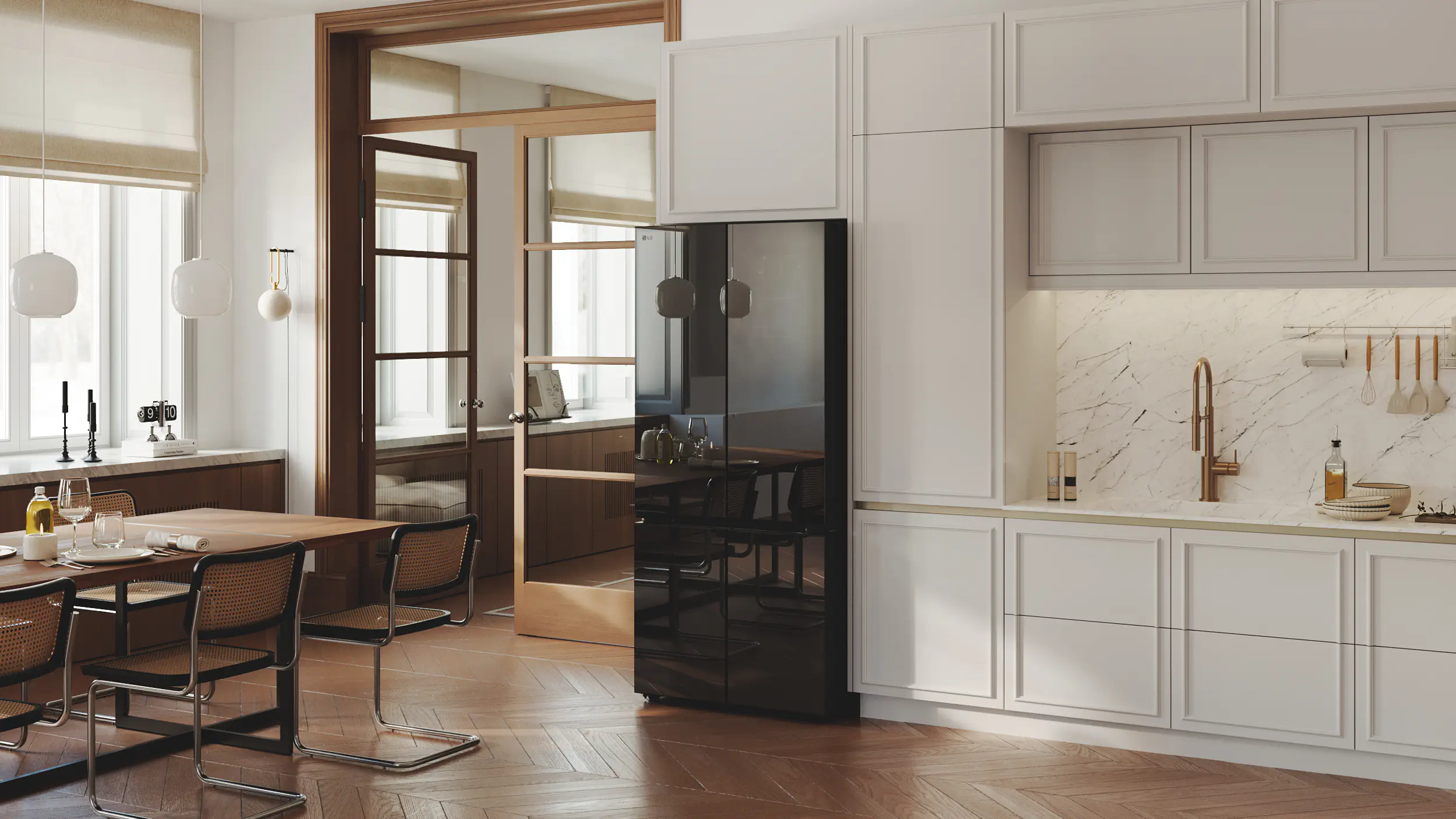 Tủ lạnh LG InstaView French Door 4 cánh: Giải pháp lưu trữ thông minh cho gia đình Việt