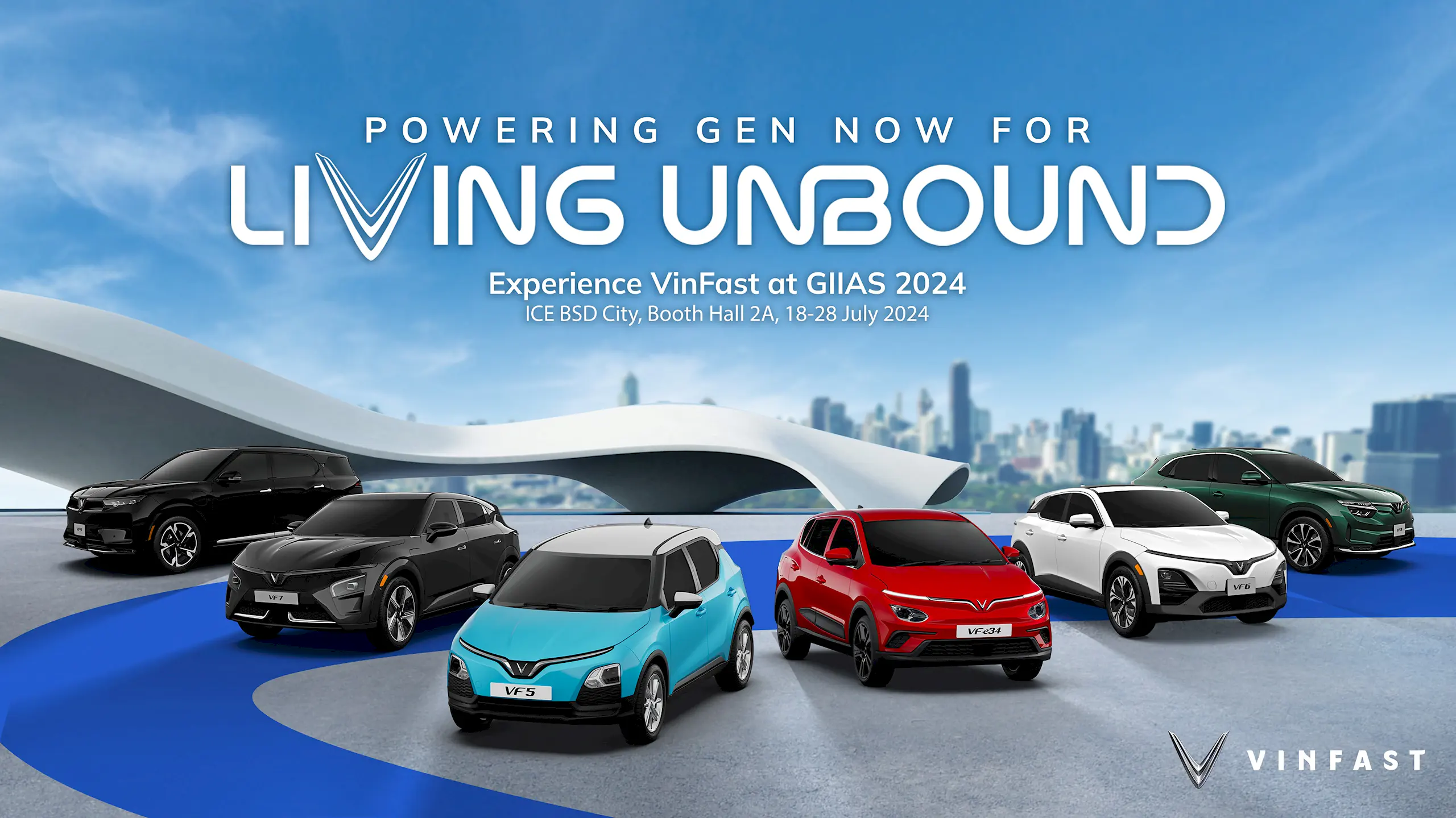 VinFast tham dự GIIAS 2024: Trải nghiệm lái thử và hợp tác Kim You Jung