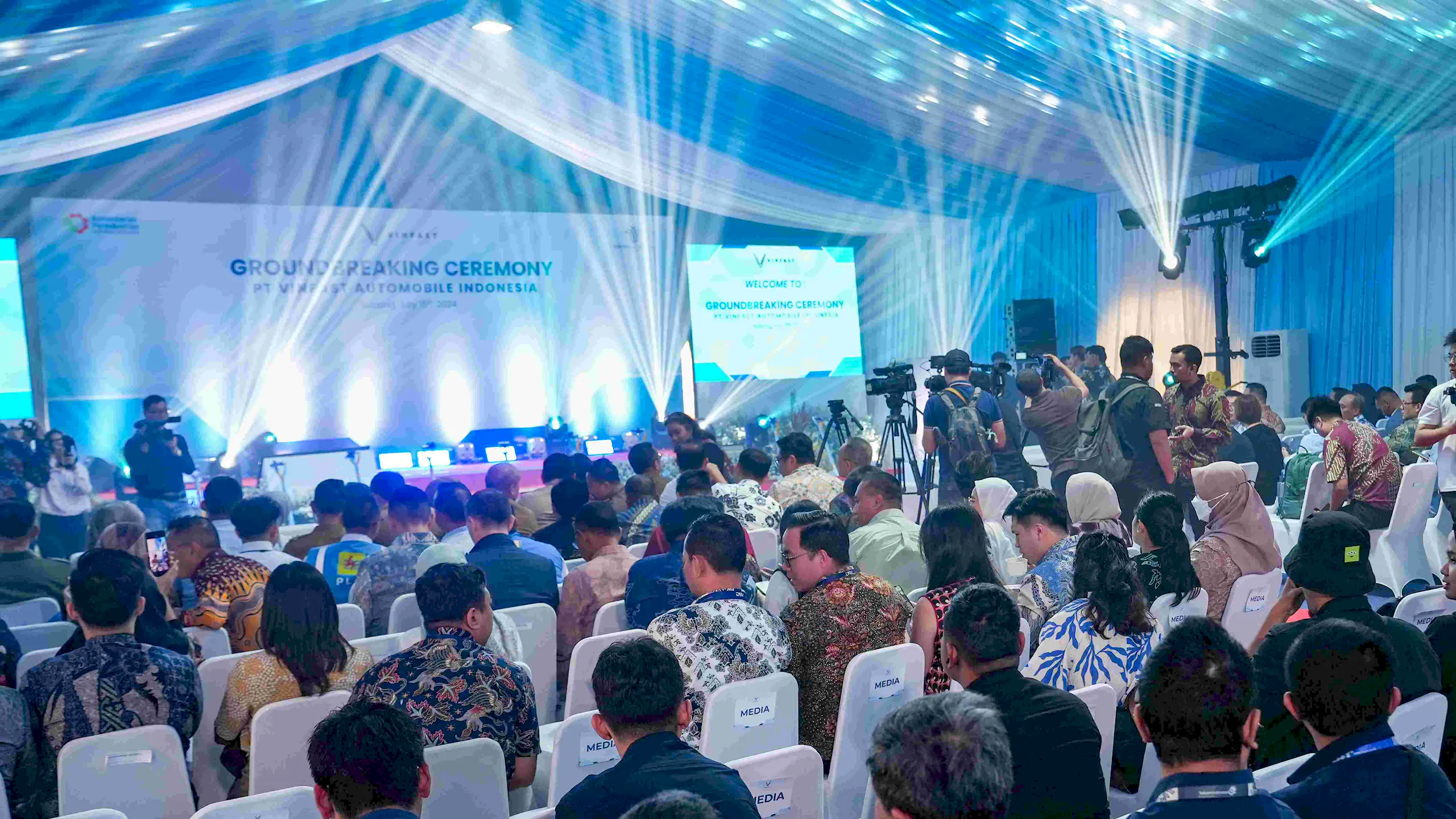 VinFast chính thức khởi công nhà máy xe điện tại Indonesia
