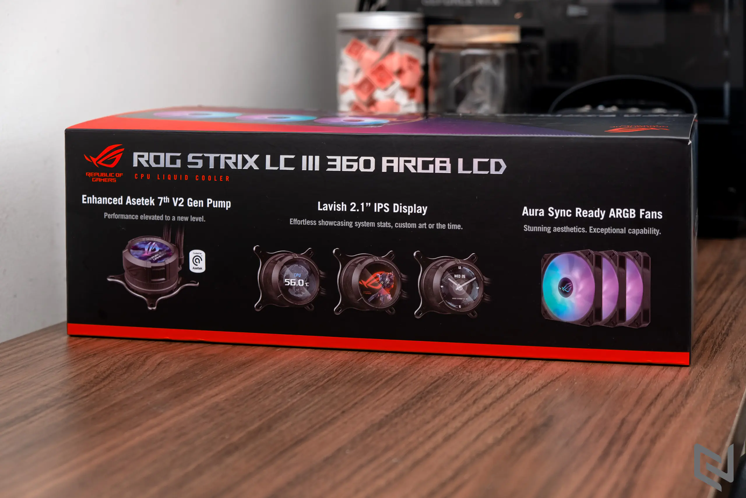 Trên tay tản nhiệt AIO ASUS ROG STRIX LC III 360 ARGB LCD: Thiết kế đẹp với màn LCD, bơm Asetek Gen7 v2 đáp ứng khả năng tản nhiệt cho các chip xịn hiệu năng cao