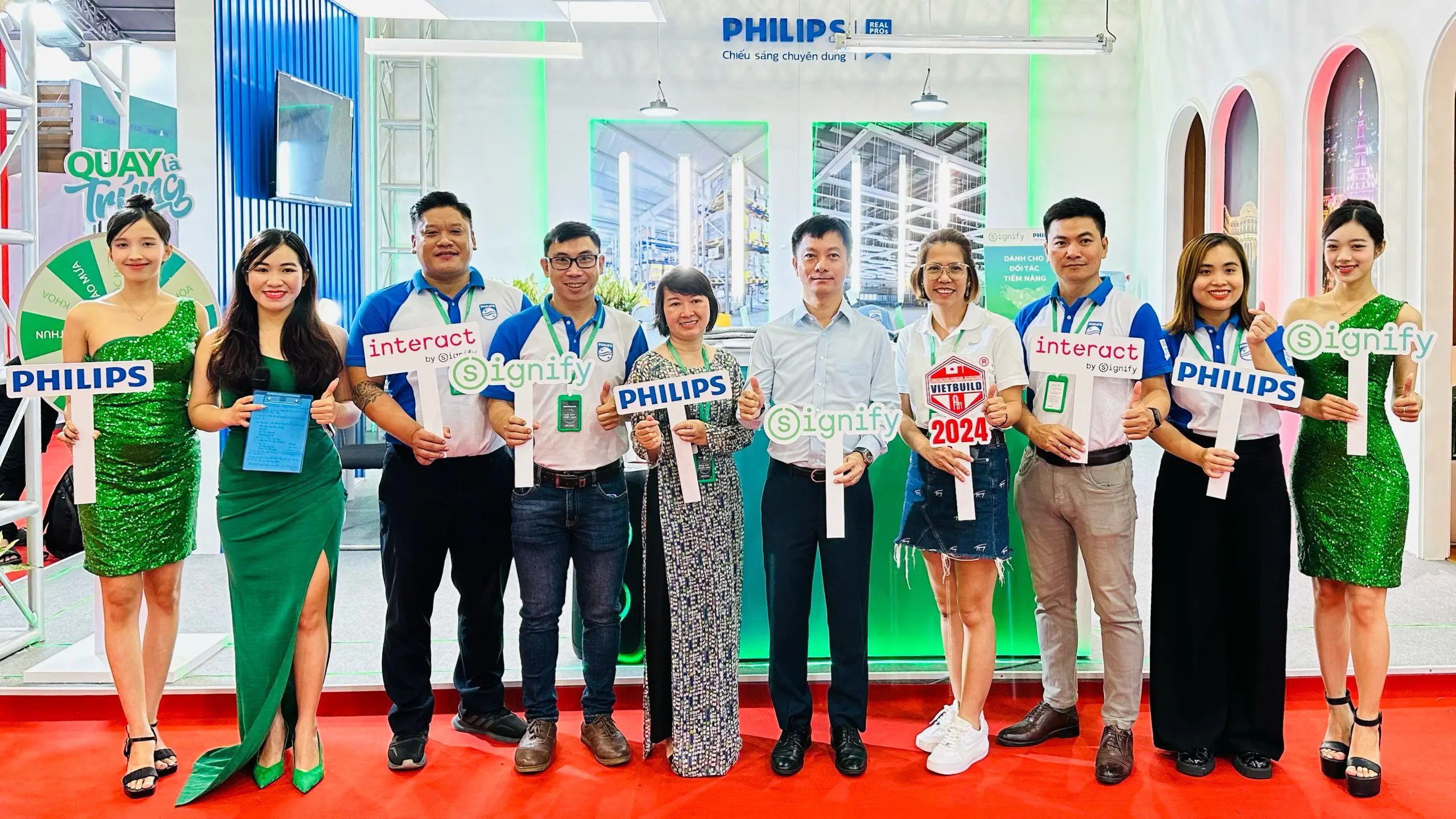 Signify Việt Nam mang đến giải pháp chiếu sáng hiệu quả và bền vững tại Vietbuild 2024