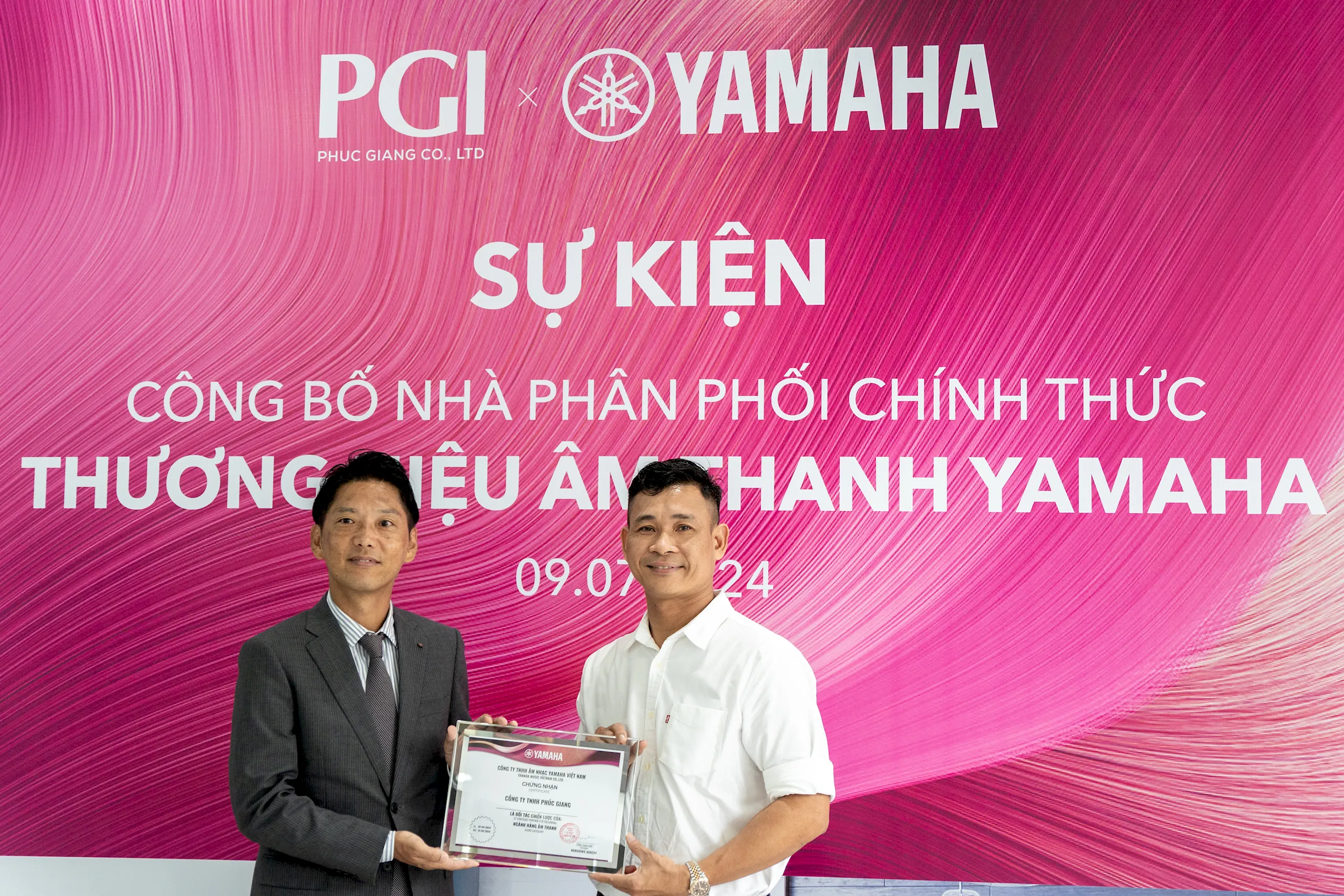Phúc Giang PGI chính thức là nhà phân phối YAMAHA HOME AUDIO SOLUTIONS –  Mở rộng thị trường nghe nhìn tại Việt Nam