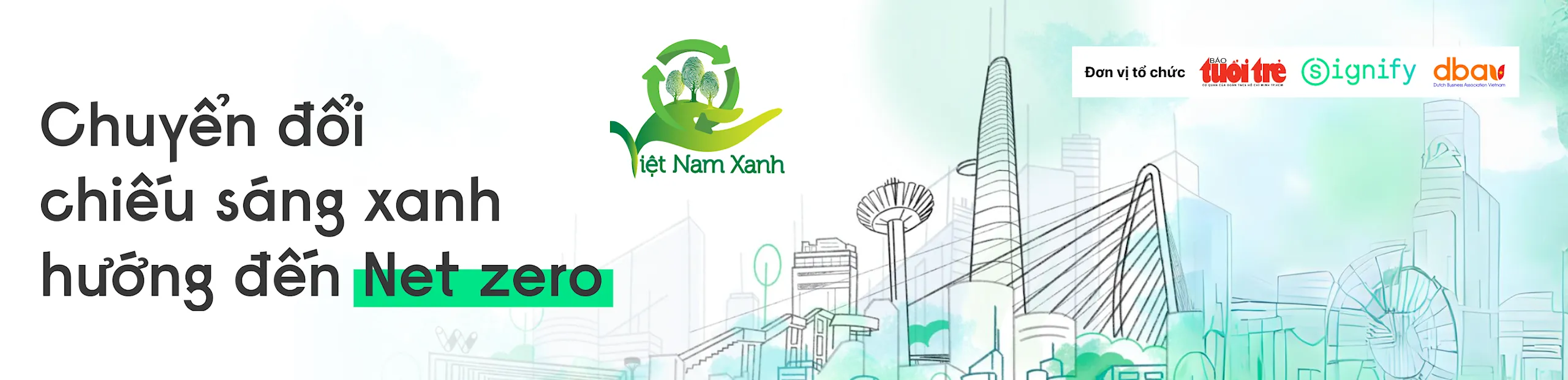 Signify Việt Nam công bố dự án “Chuyển đổi chiếu sáng xanh hướng tới Net Zero”