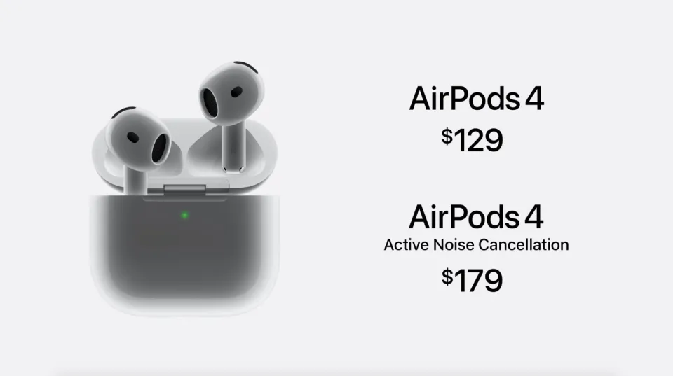 Apple ra mắt AirPods 4 và AirPods Max mới với USB-C