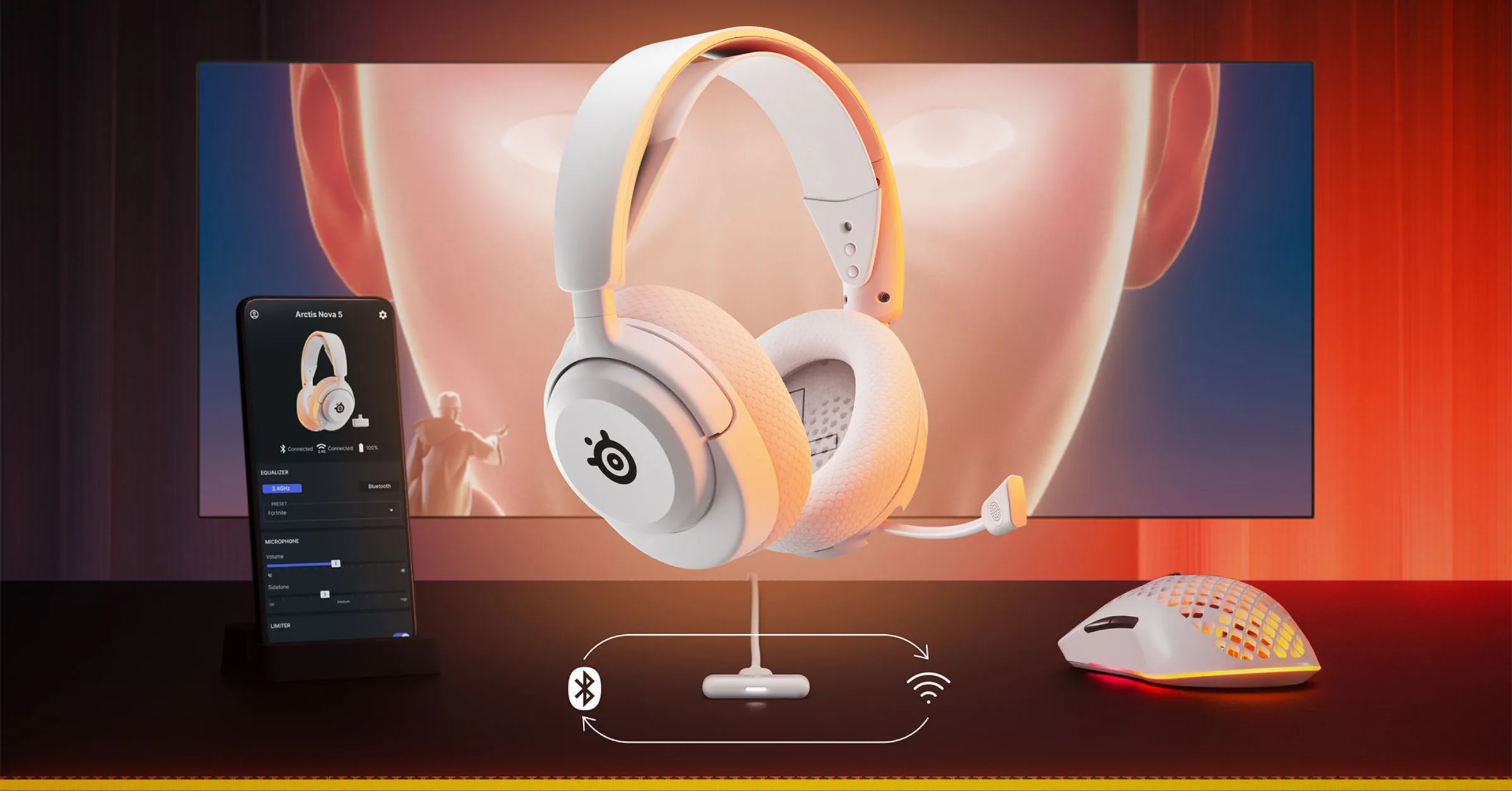 SteelSeries ra mắt phiên bản trắng của tai nghe Arctis Nova 5