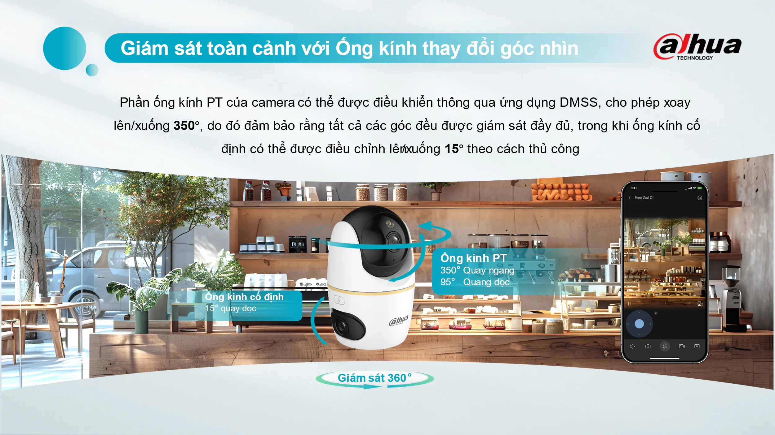 Dahua ra mắt camera Wi-Fi ống kính kép DUAL D1 tại thị trường Việt Nam