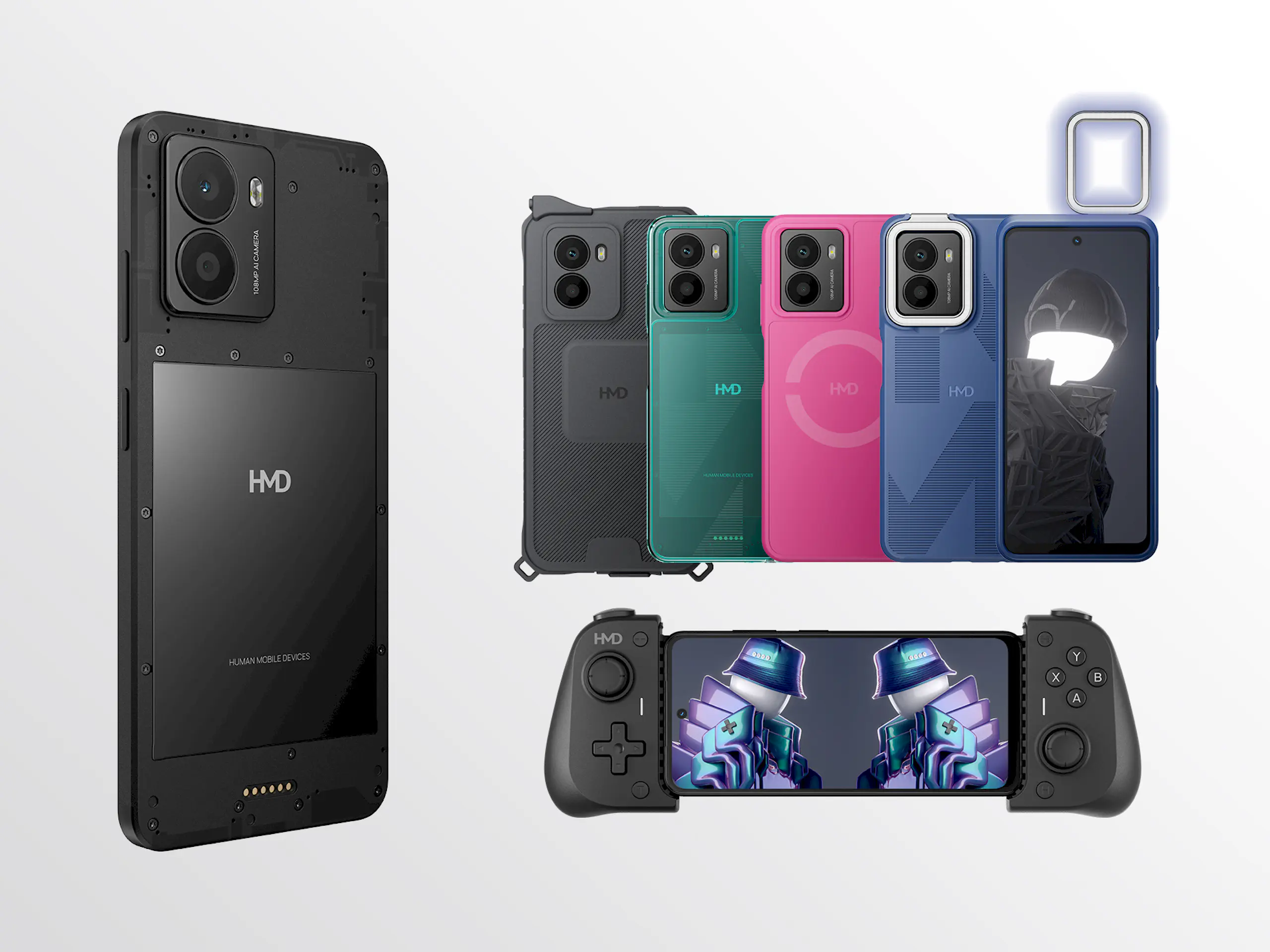 HMD giới thiệu smartphone HMD Fusion có thiết kế dạng mô-đun