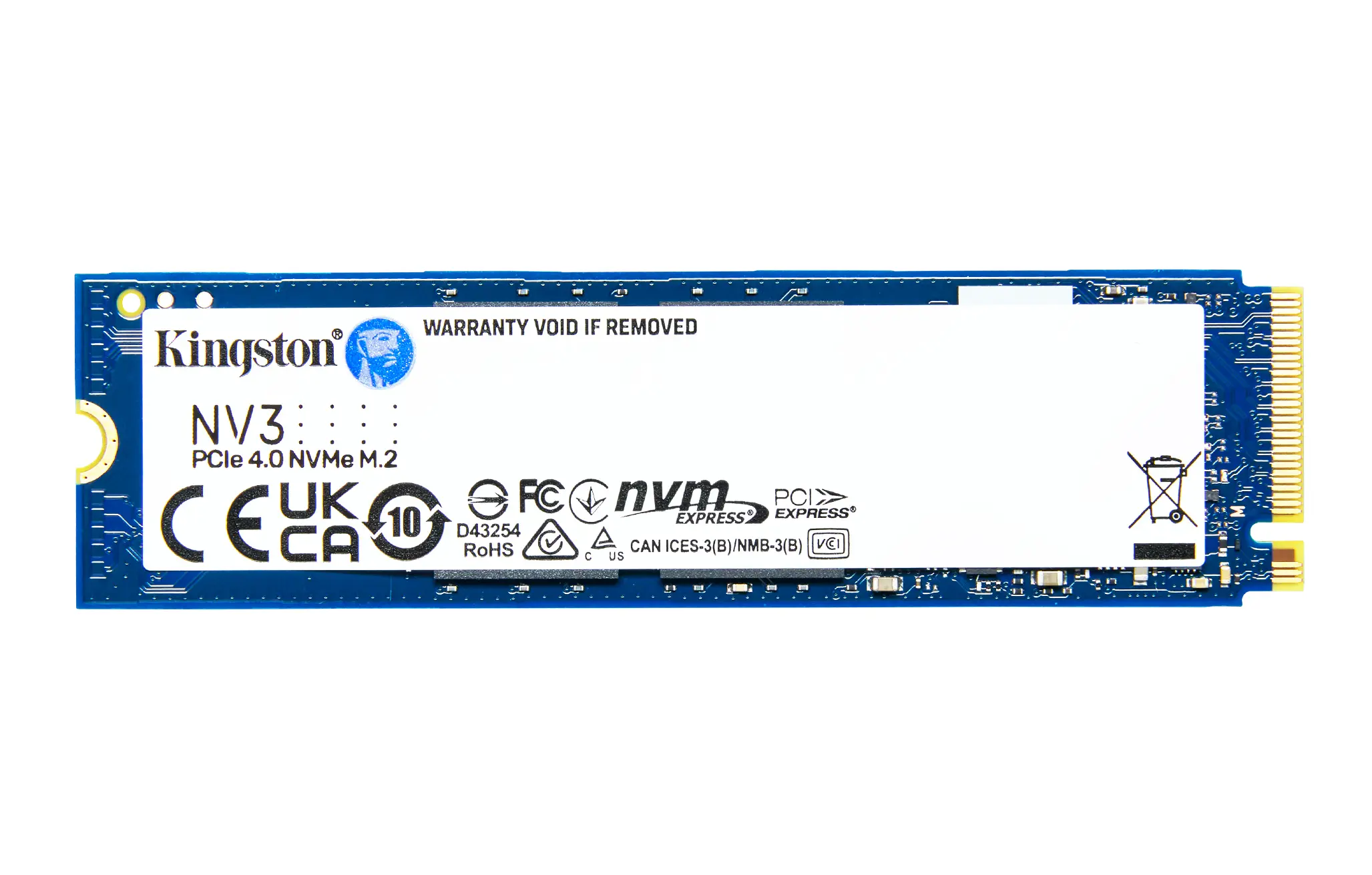 Kingston ra mắt ổ cứng NV3 PCIe 4.0 NVMe SSD  thế hệ mới sở hữu công suất ấn tượng