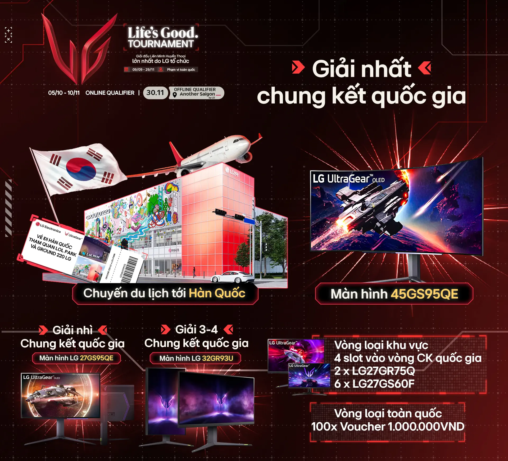 LG tổ chức Life's Good Tournament 2024: Giải đấu LMHT với giải thưởng lên đến 400 triệu đồng