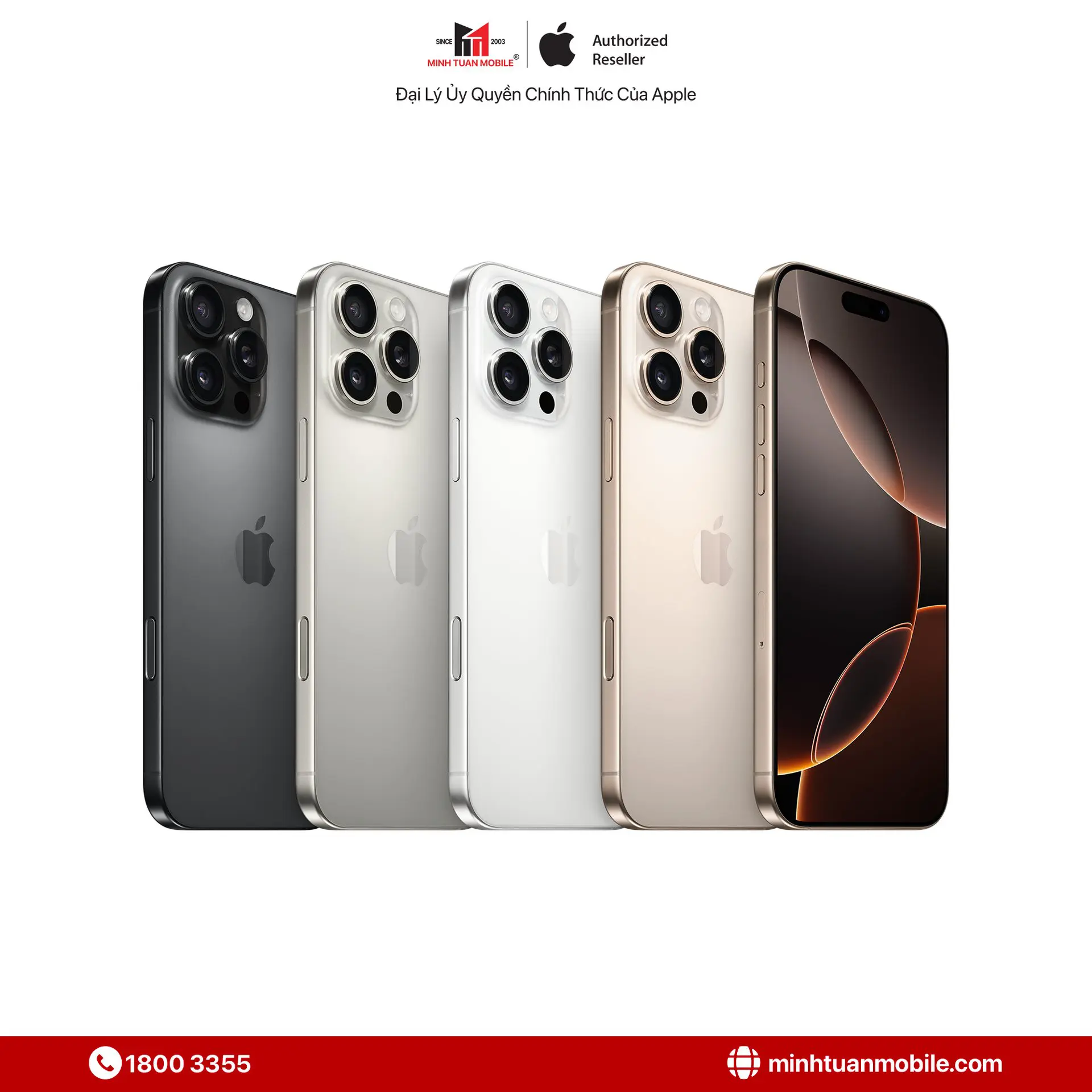 Minh Tuấn Mobile mở đăng ký thông tin iPhone 16 Series VN/A