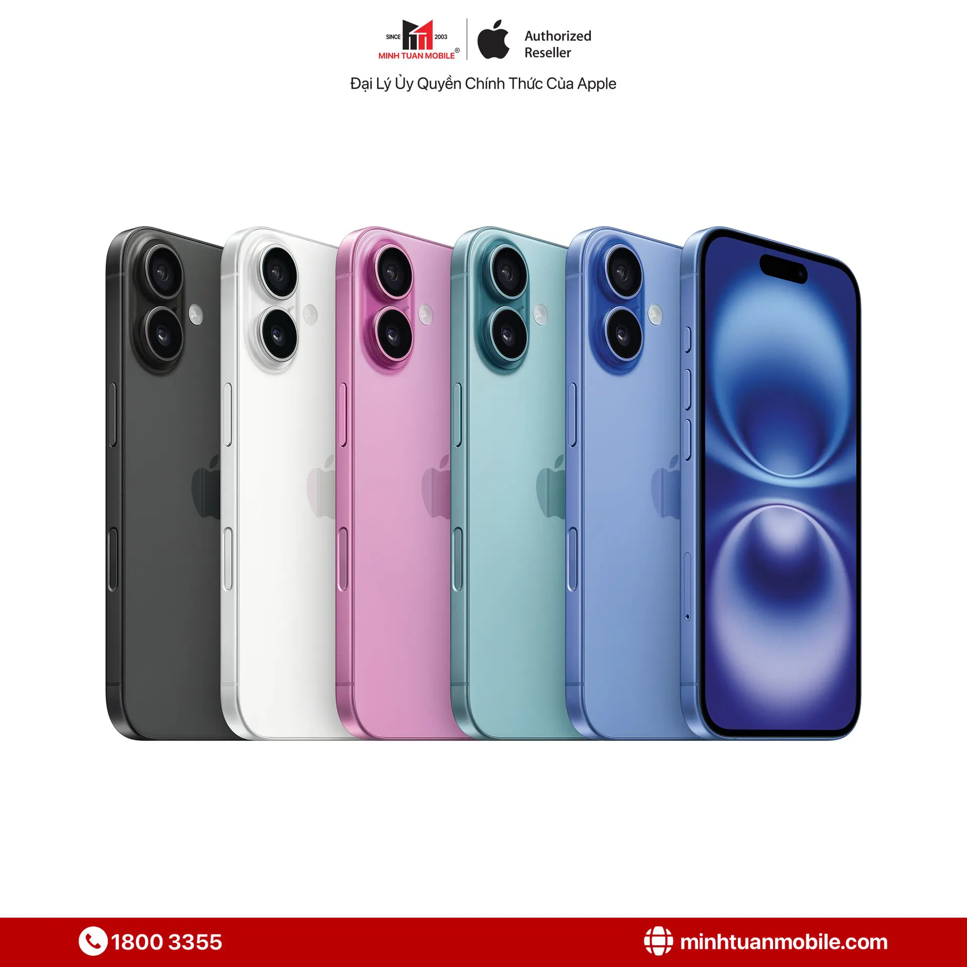 Minh Tuấn Mobile mở đăng ký thông tin iPhone 16 Series VN/A