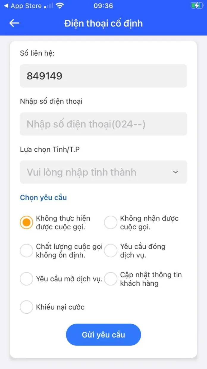 Hướng dẫn báo hỏng dịch vụ viễn thông qua app My VNPT và ChatBot AMI