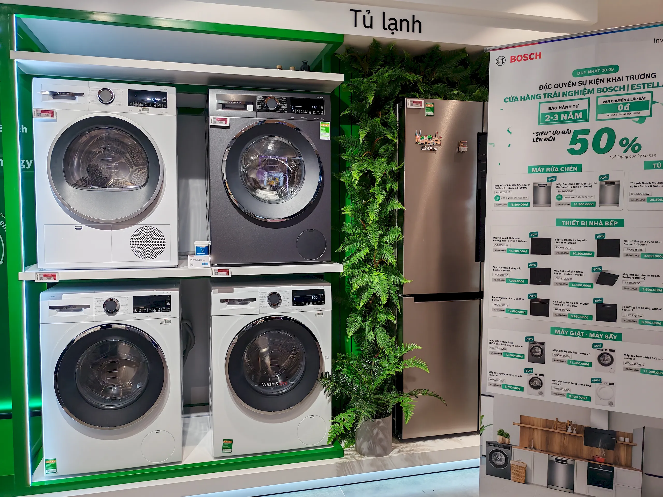 Khai trương showroom Đồ gia dụng Bosch chính hãng tại Tp. Hồ Chí Minh