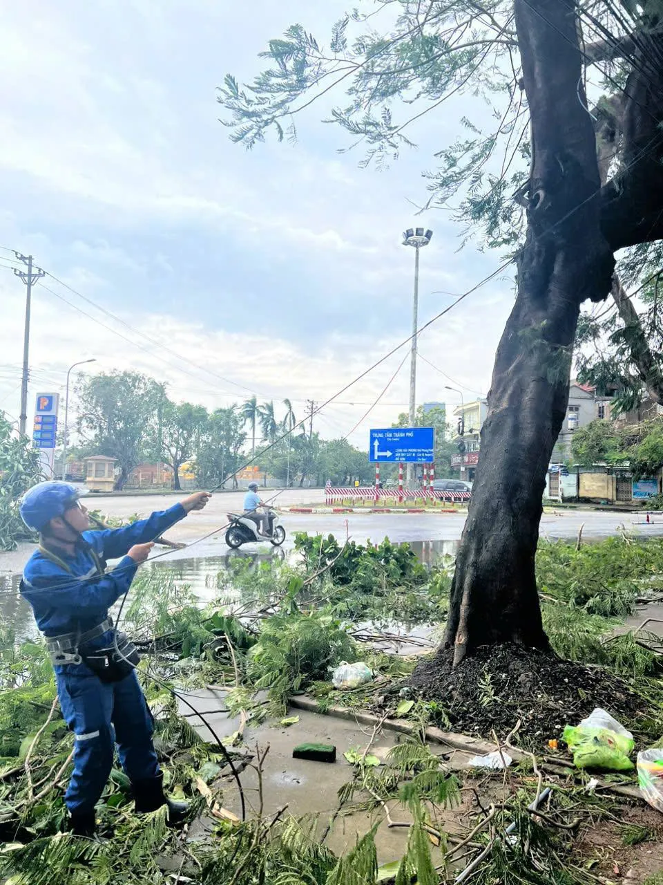 Tập đoàn VNPT triển khai nhiều biện pháp phòng chống bão Yagi