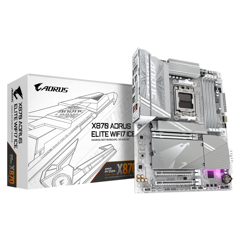 GIGABYTE ra mắt bo mạch chủ X870E/X870 dành riêng cho CPU AMD Ryzen 9000