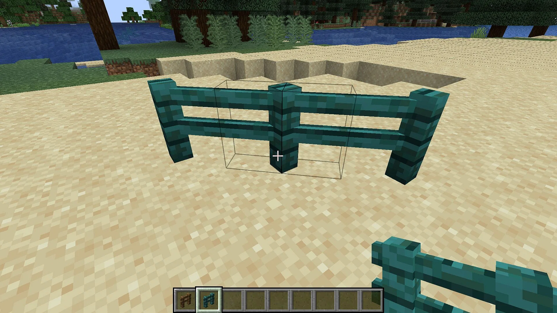 Cách thêm hàng rào chéo (diagonal fences) trong Minecraft bằng mods