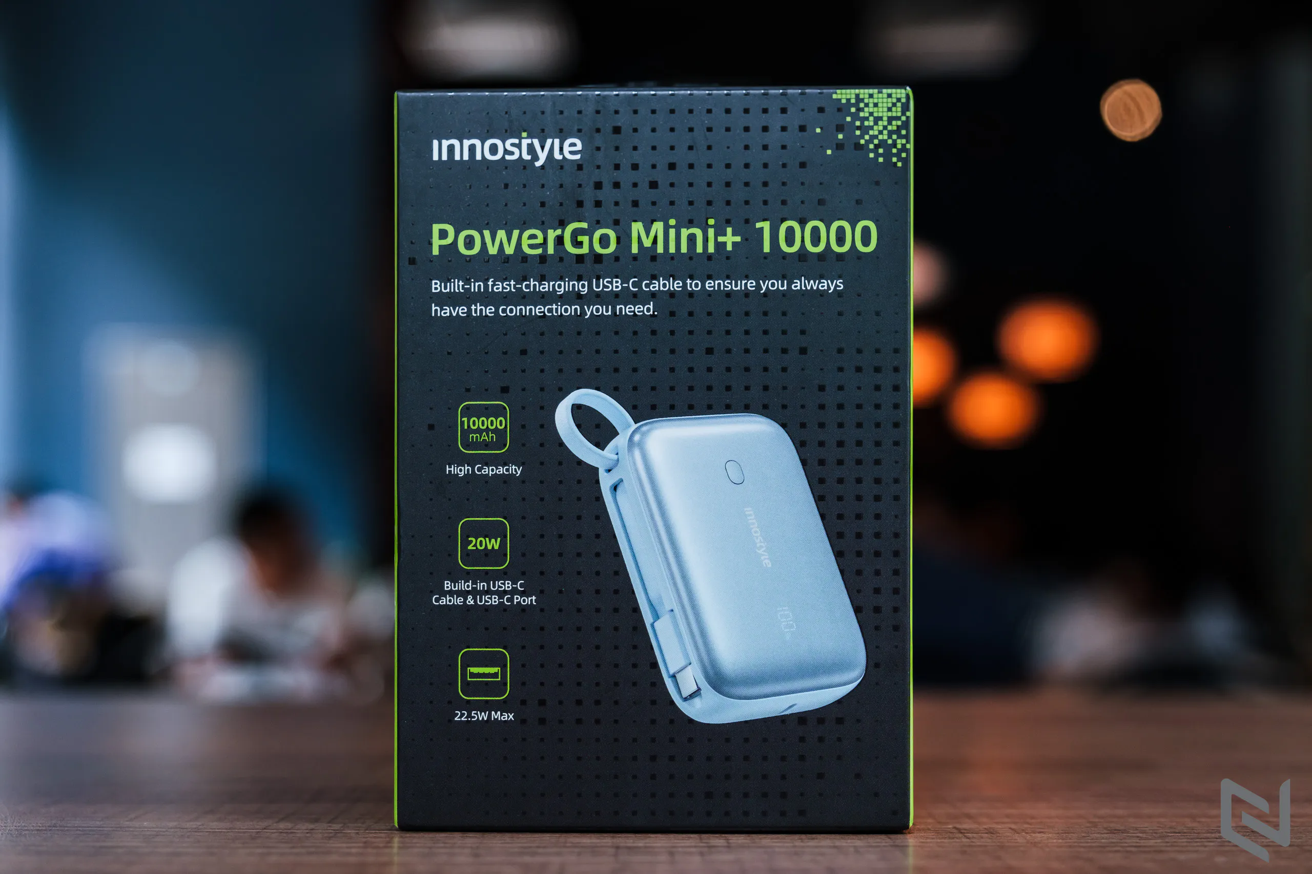 Trên tay sạc dự phòng Innostyle PowerMini II LED 10000mAh: Nhỏ gọn, tích hợp cáp sạc USB-C, dung lượng đủ dùng