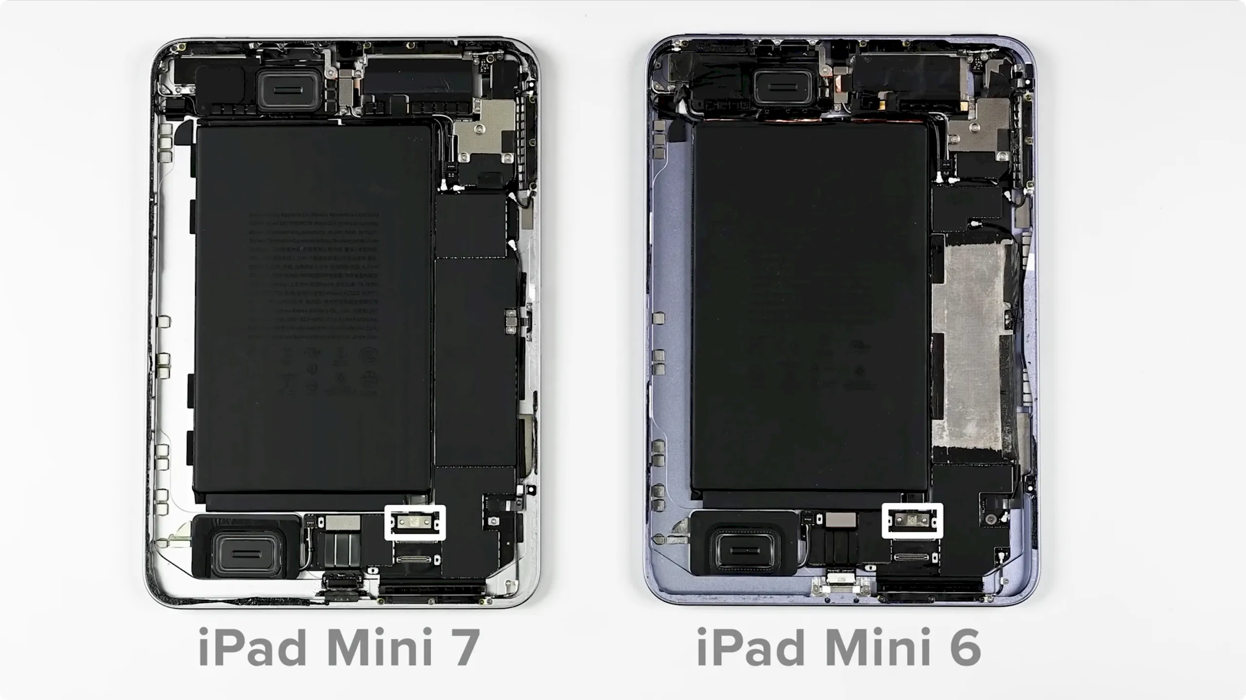 iFixit mở iPad mini 7, tiết lộ bí ẩn về cải tiến tình trạng "jelly scrolling"