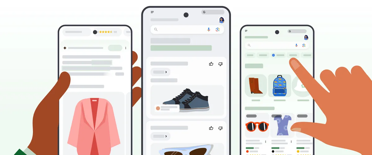 Google Shopping được cải tiến với tích hợp AI và gợi ý cá nhân hóa